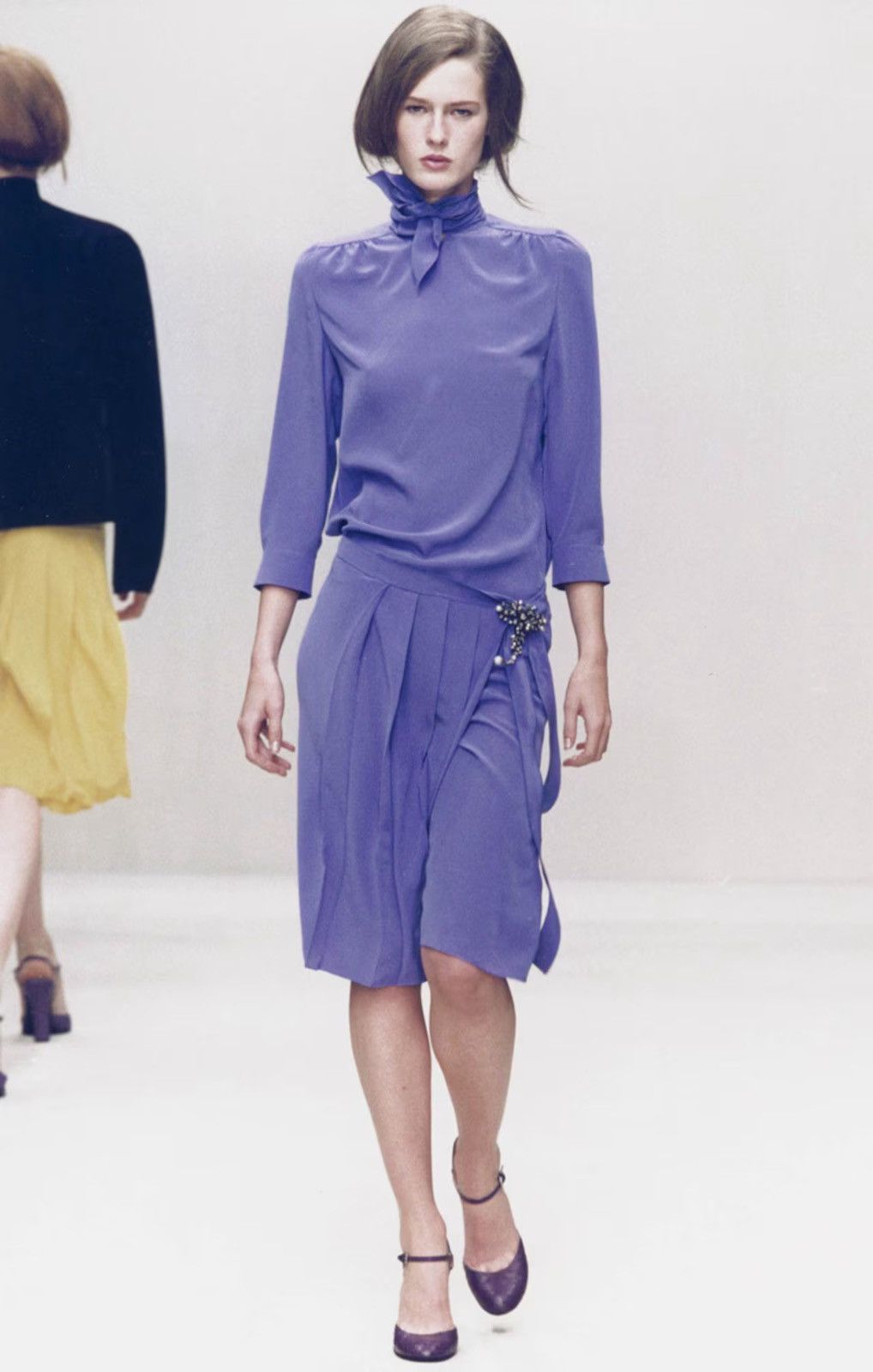 Prada Prada S/S2000 Runway Violet Blouse Size M / US 6-8 / IT 42-44 - 1 Thumbnail