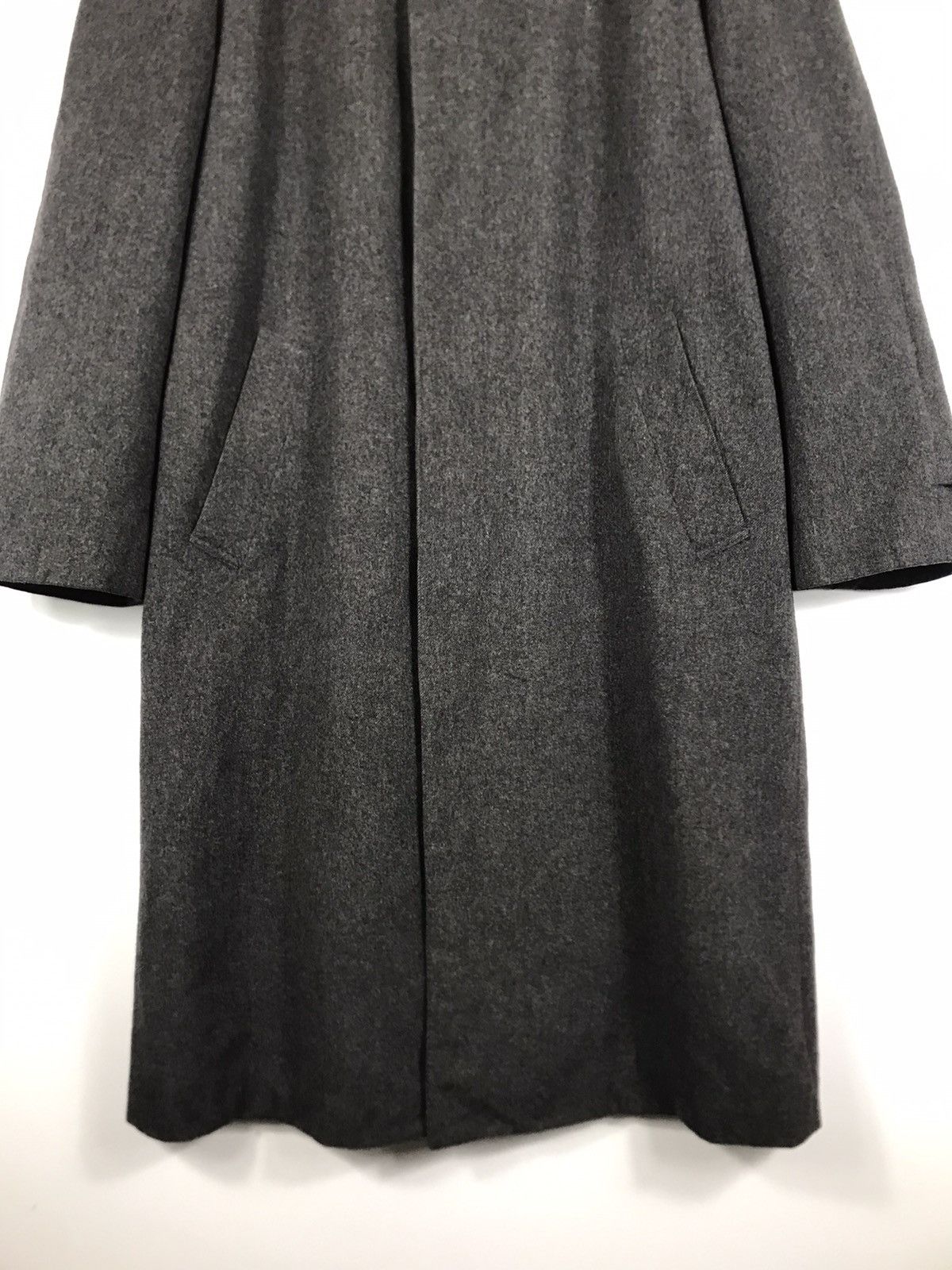 Yves Saint Laurent Yves Saint Laurent Diffusion Homme Vintage OverCoat Gray Size US M / EU 48-50 / 2 - 5 Thumbnail