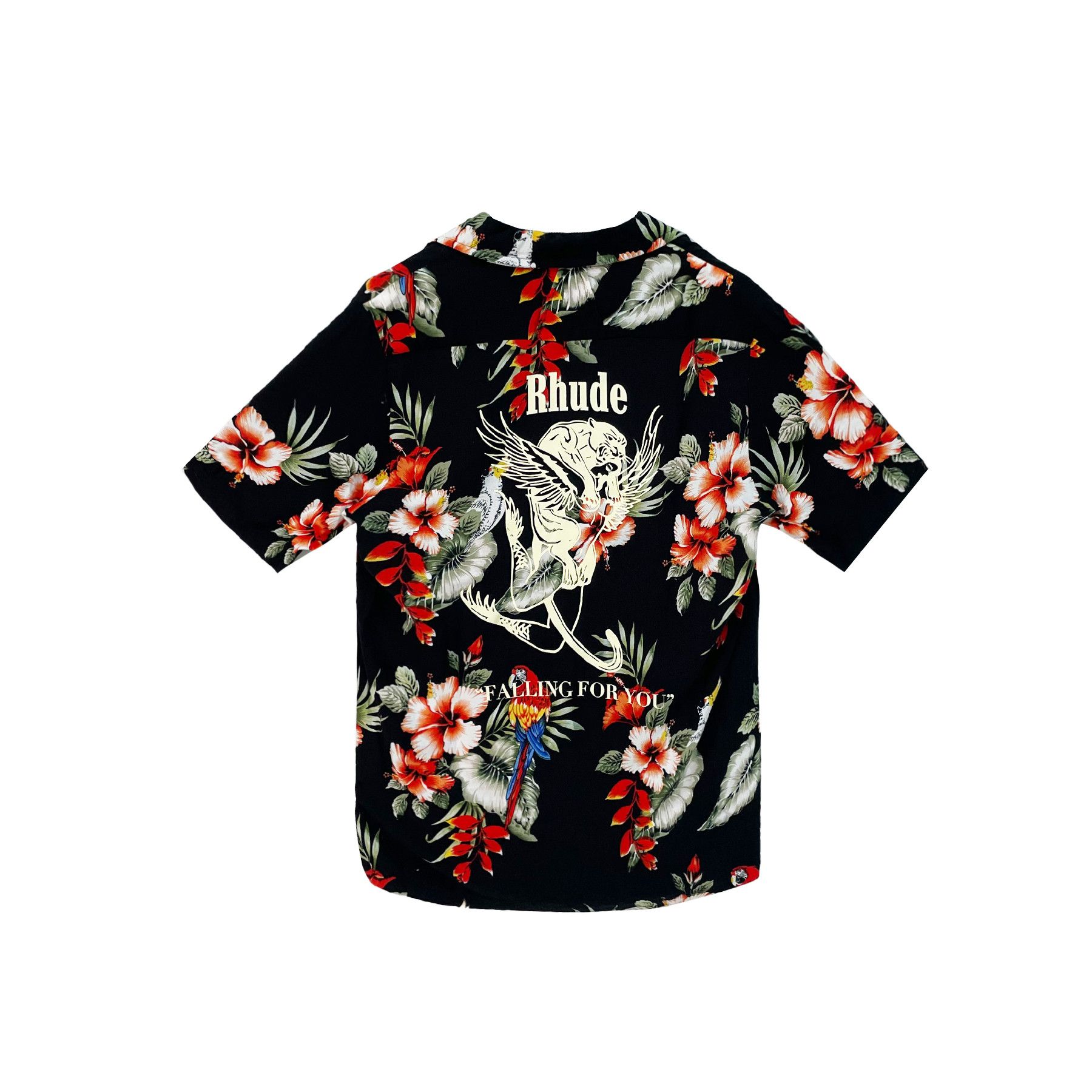 Rhude Rhude Falling For You Floral Short Sleeve T-Shirt Tee Size US S / EU 44-46 / 1 - 1 Thumbnail