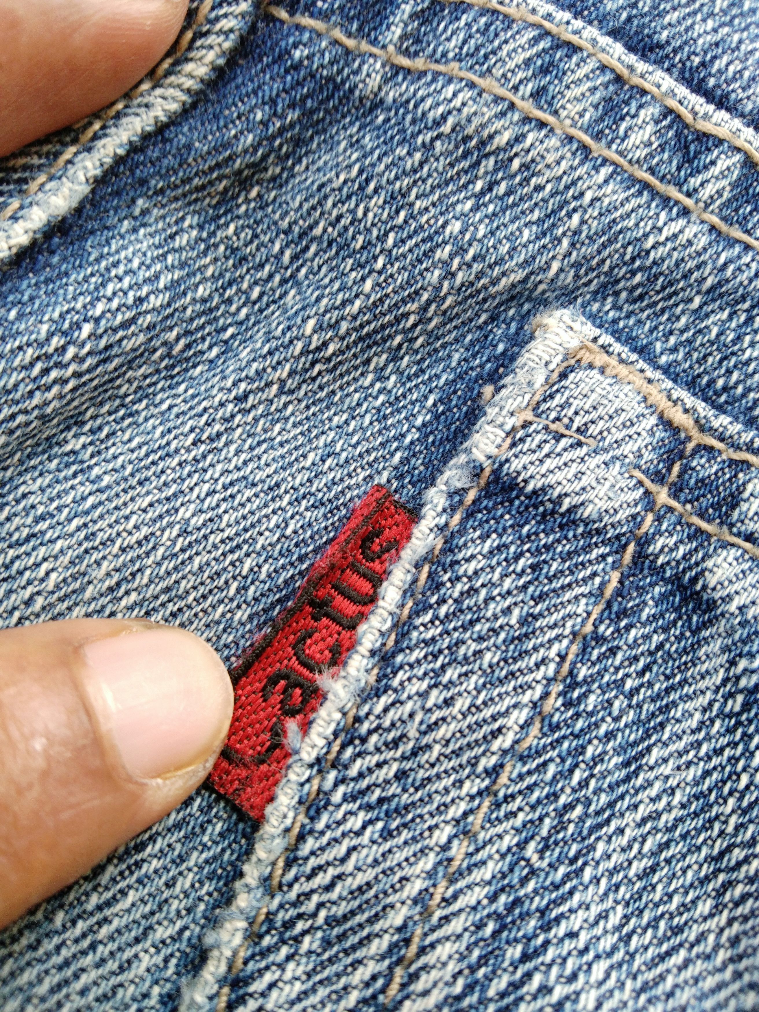 Vintage Distressed Jeans 32x31 Size US 32 / EU 48 - 4 Thumbnail