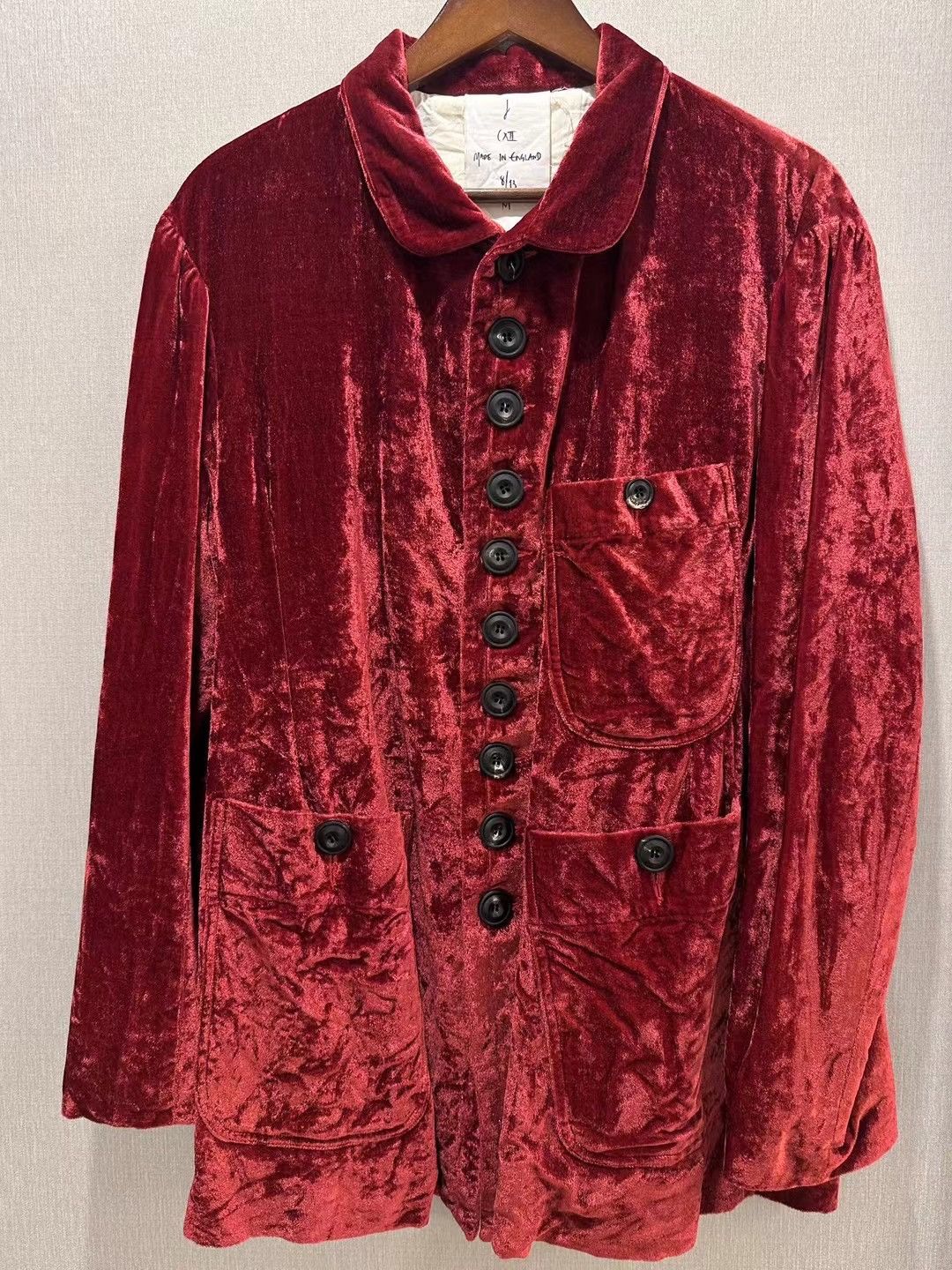 John Alexander Skelton John Alexander Skelton red velvet jacket Size US M / EU 48-50 / 2 - 1 Thumbnail