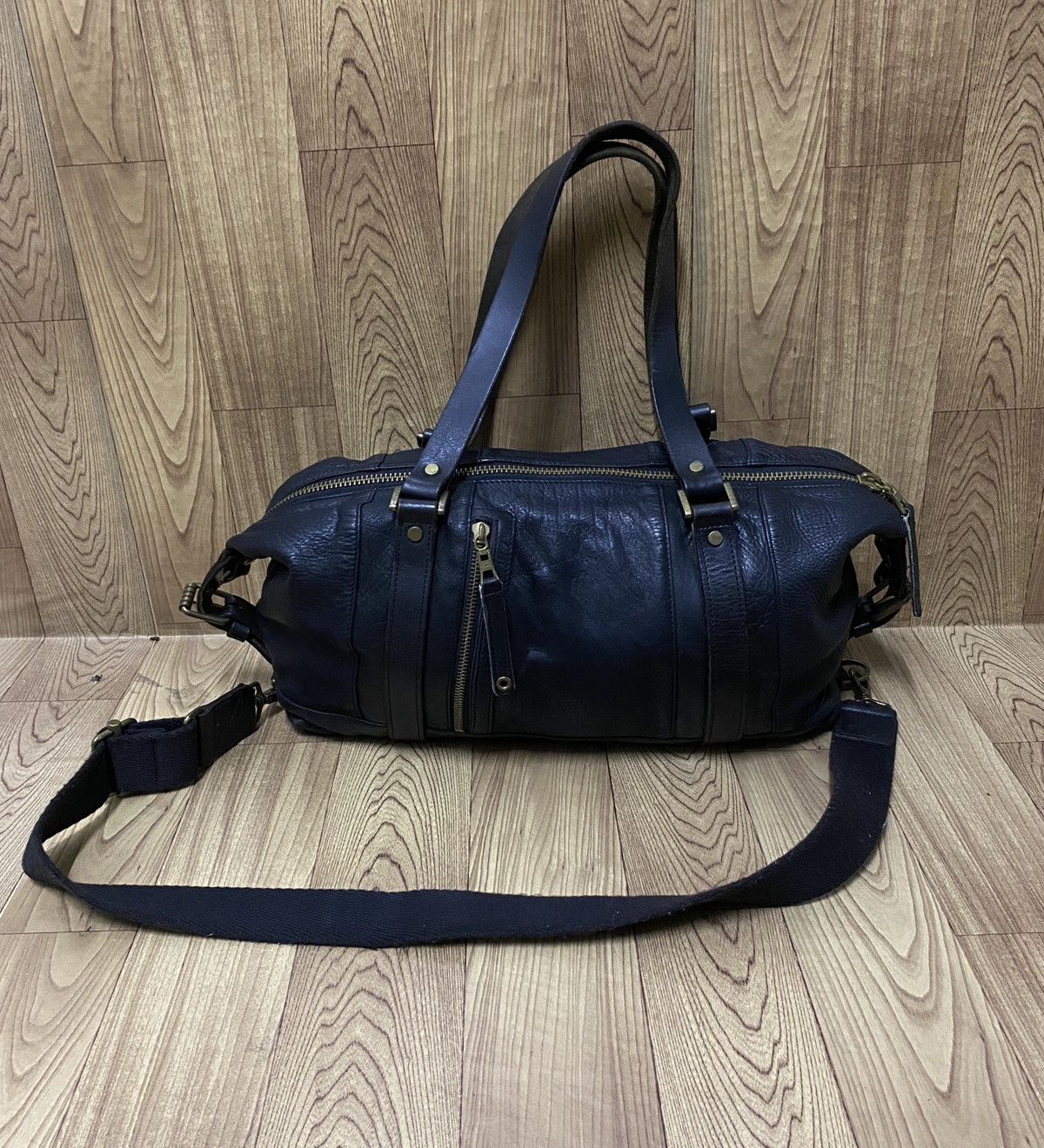 MasterPiece Very Rare Vintage Masterpiece 2Way Boston Leather Bag 2000s Size ONE SIZE - 1 Thumbnail