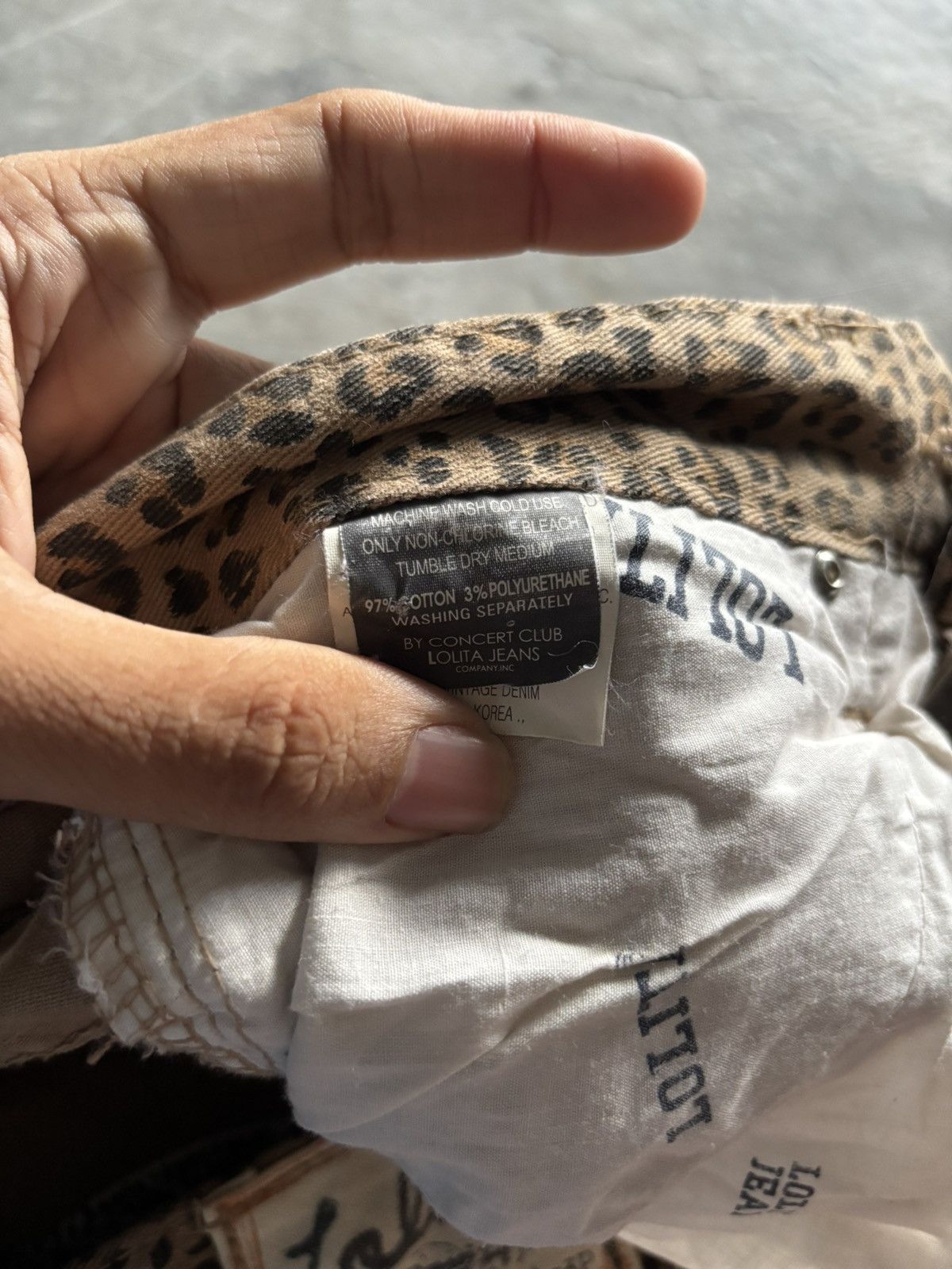 Hysteric Glamour y2k lolita punk leopard alloverprint design dope back pocket Size 28" / US 6 / IT 42 - 6 Thumbnail