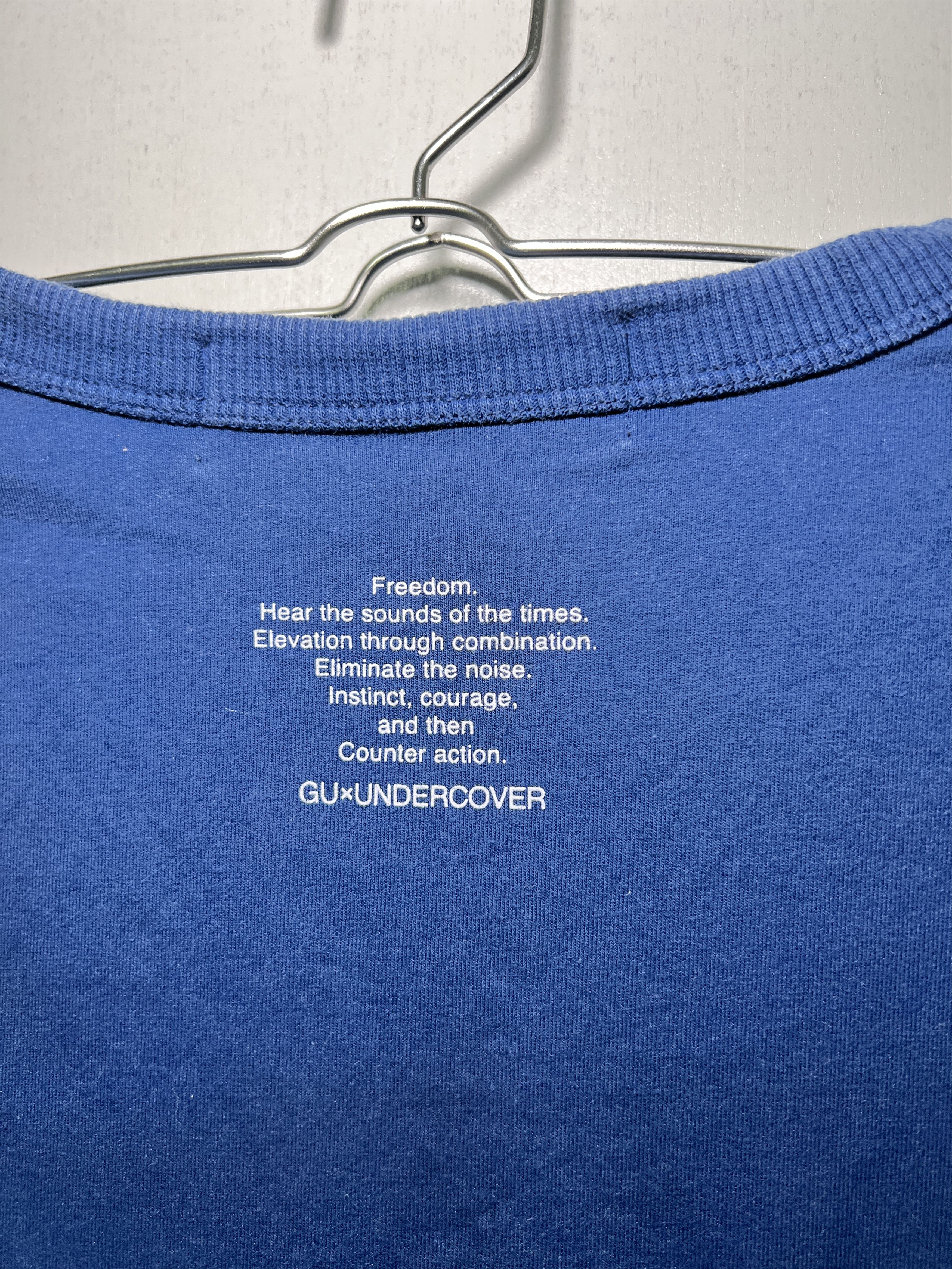 GU × Undercover GU x Undercover Freedom Tee Size US L / EU 52-54 / 3 - 4 Thumbnail