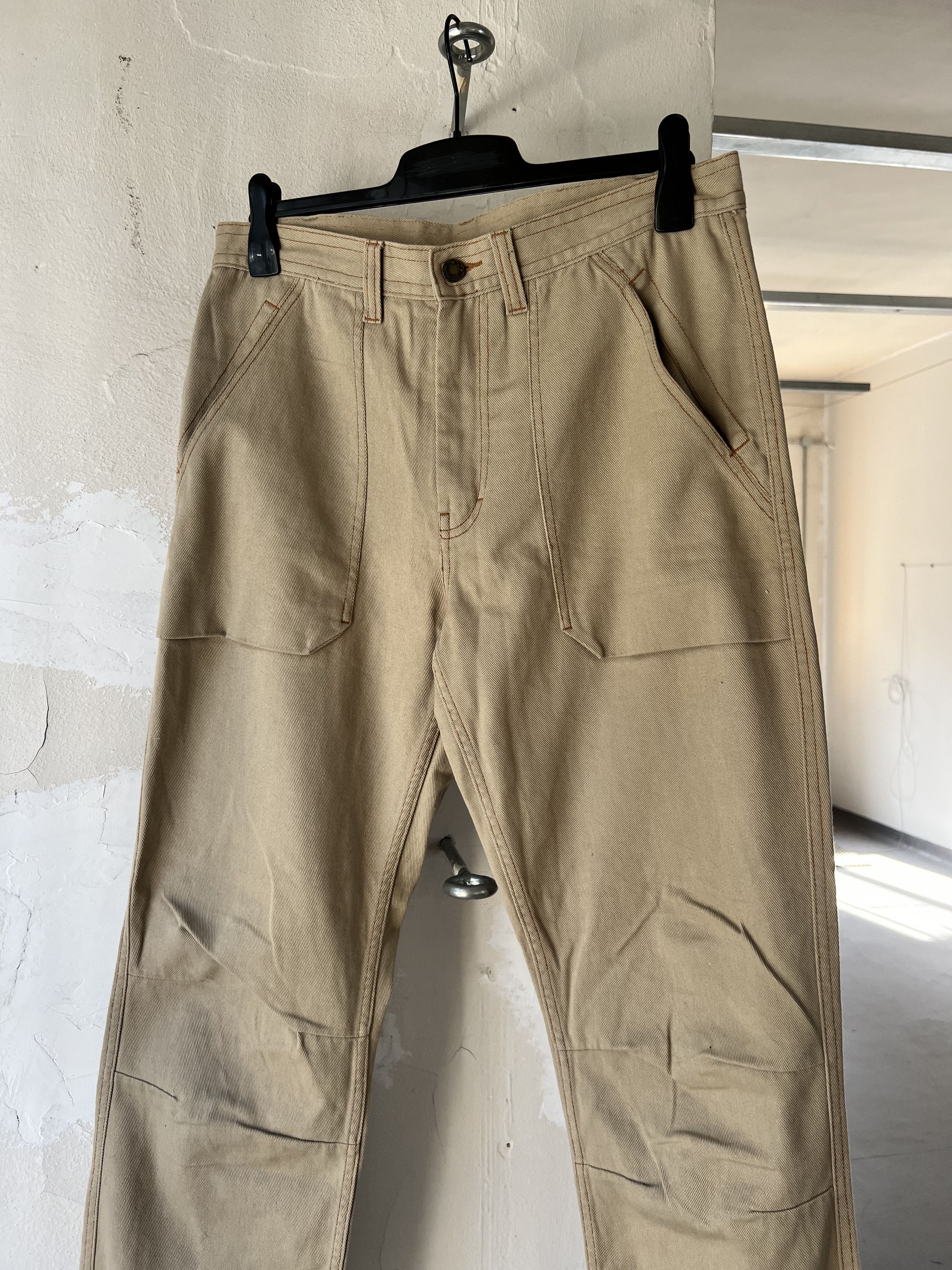 Carhartt Workwear Vintage 1960s Painter Cargo Canvas Pants Size US 34 / EU 50 - 2 Thumbnail