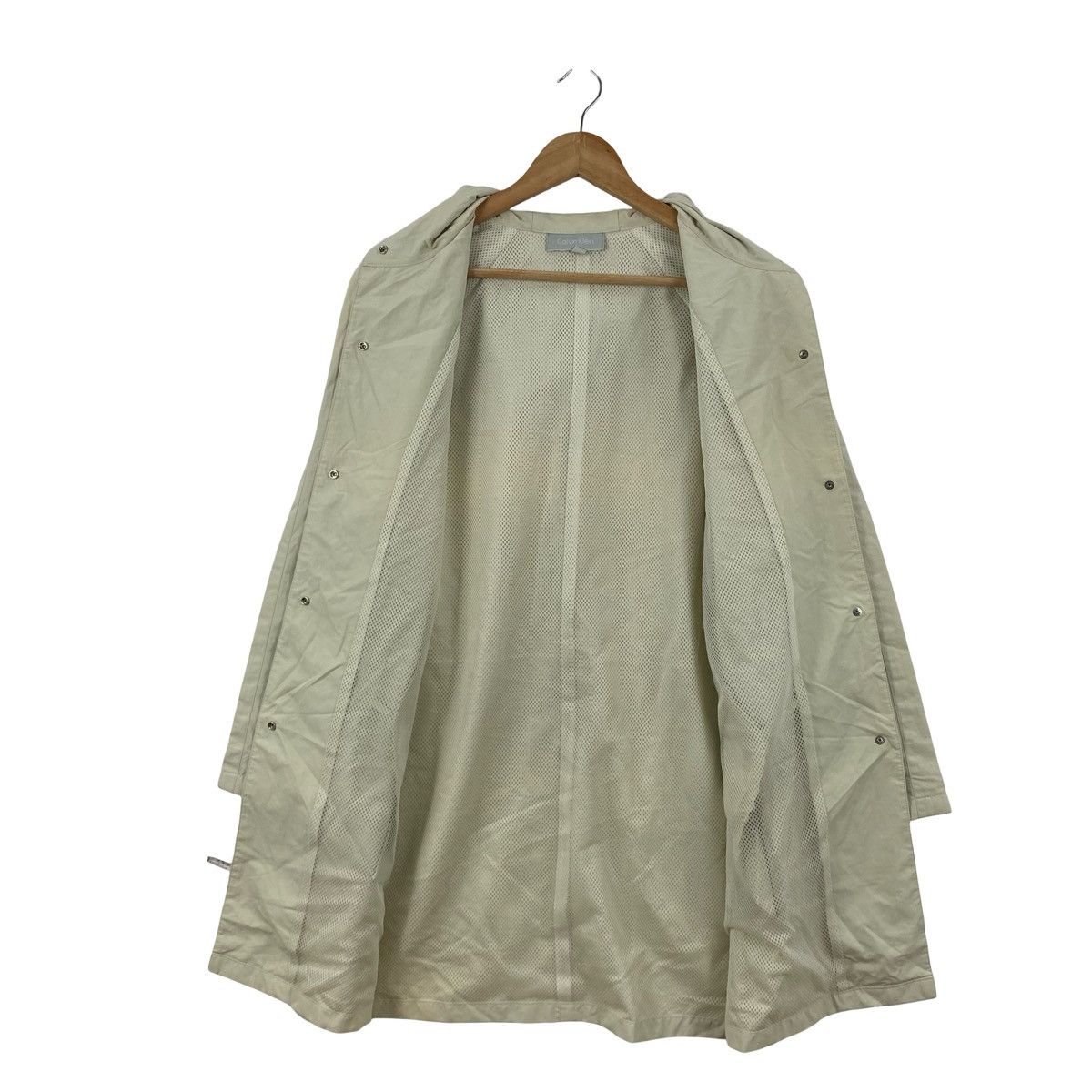 Calvin Klein CALVIN KLEIN Sports Hooded Long Coat Mesh Lined Jacket Size US M / EU 48-50 / 2 - 7 Thumbnail