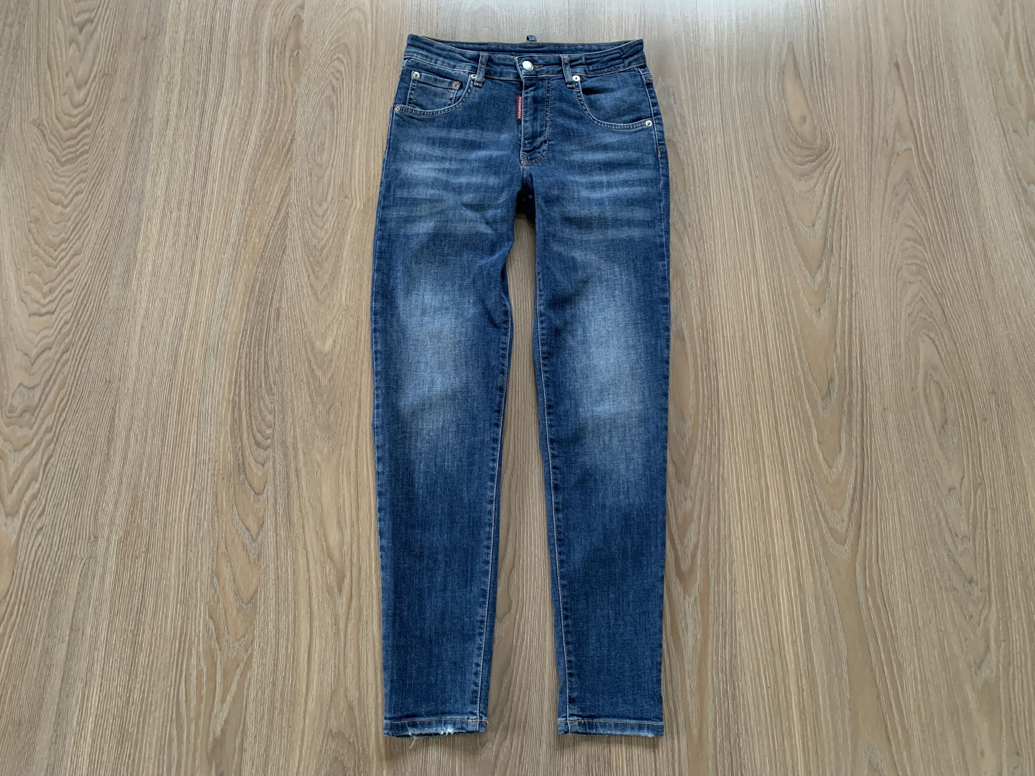 Dsquared2 Dsquared2 Women's Blue Denim Jeans Size 36" / US 14 / IT 50 - 2 Thumbnail