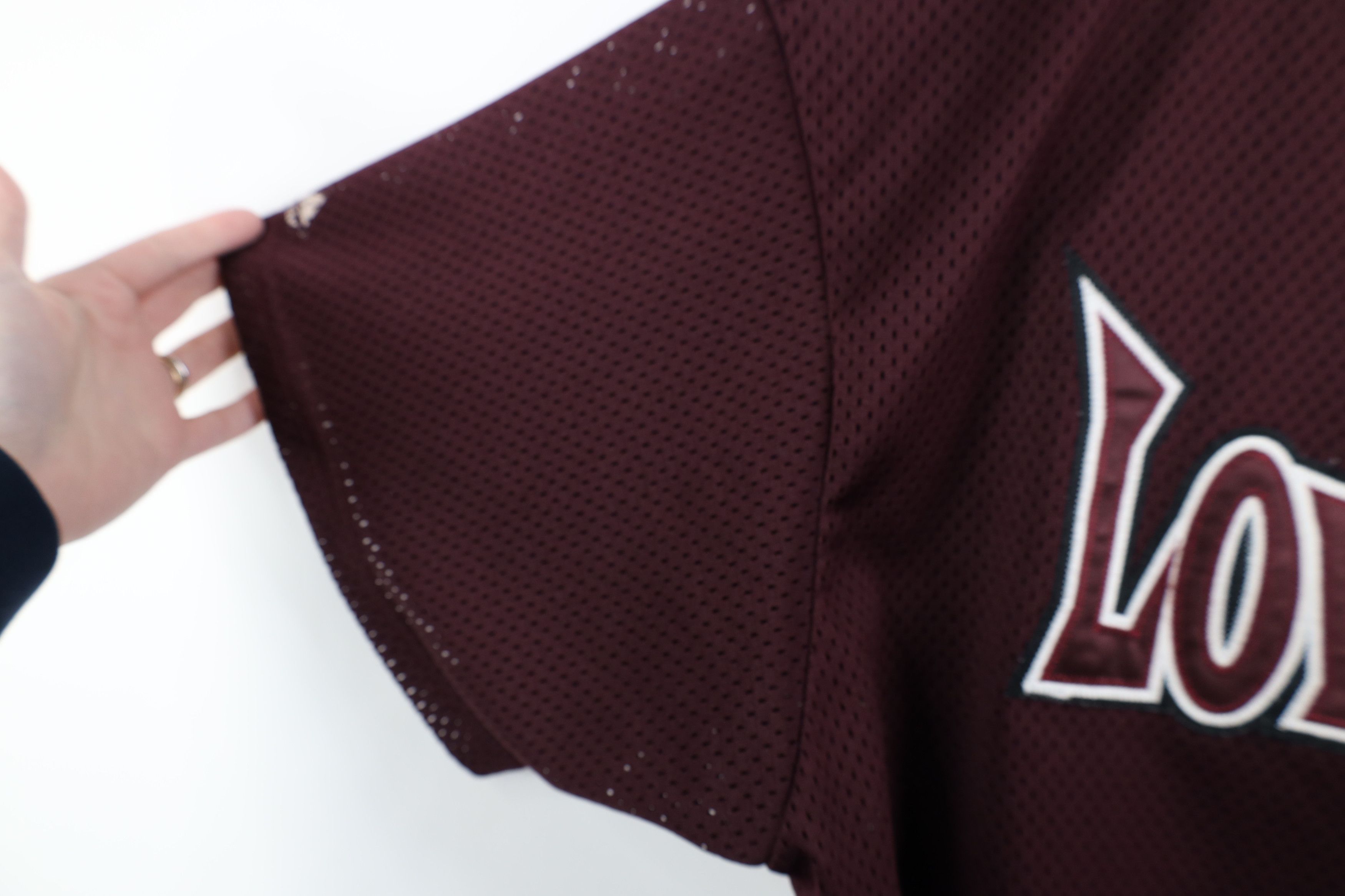 Majestic Vintage 90s Majestic Lower Rider Baseball Jersey Maroon USA Size US XXL / EU 58 / 5 - 5 Thumbnail