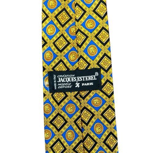 Other JACQUES ESTEREL Yellow Beautiful Silk Tie. Made In Italy Size ONE SIZE - 2 Thumbnail