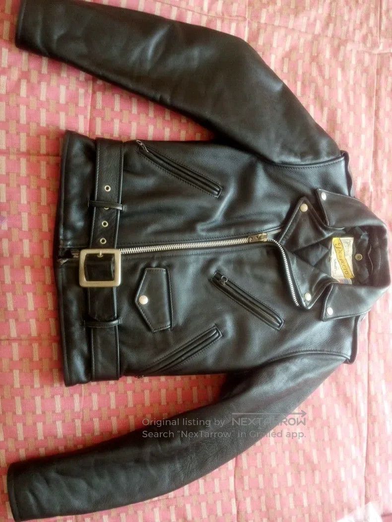 Schott Schott 618 Leather Jacket Size US XXS / EU 40 - 5 Thumbnail