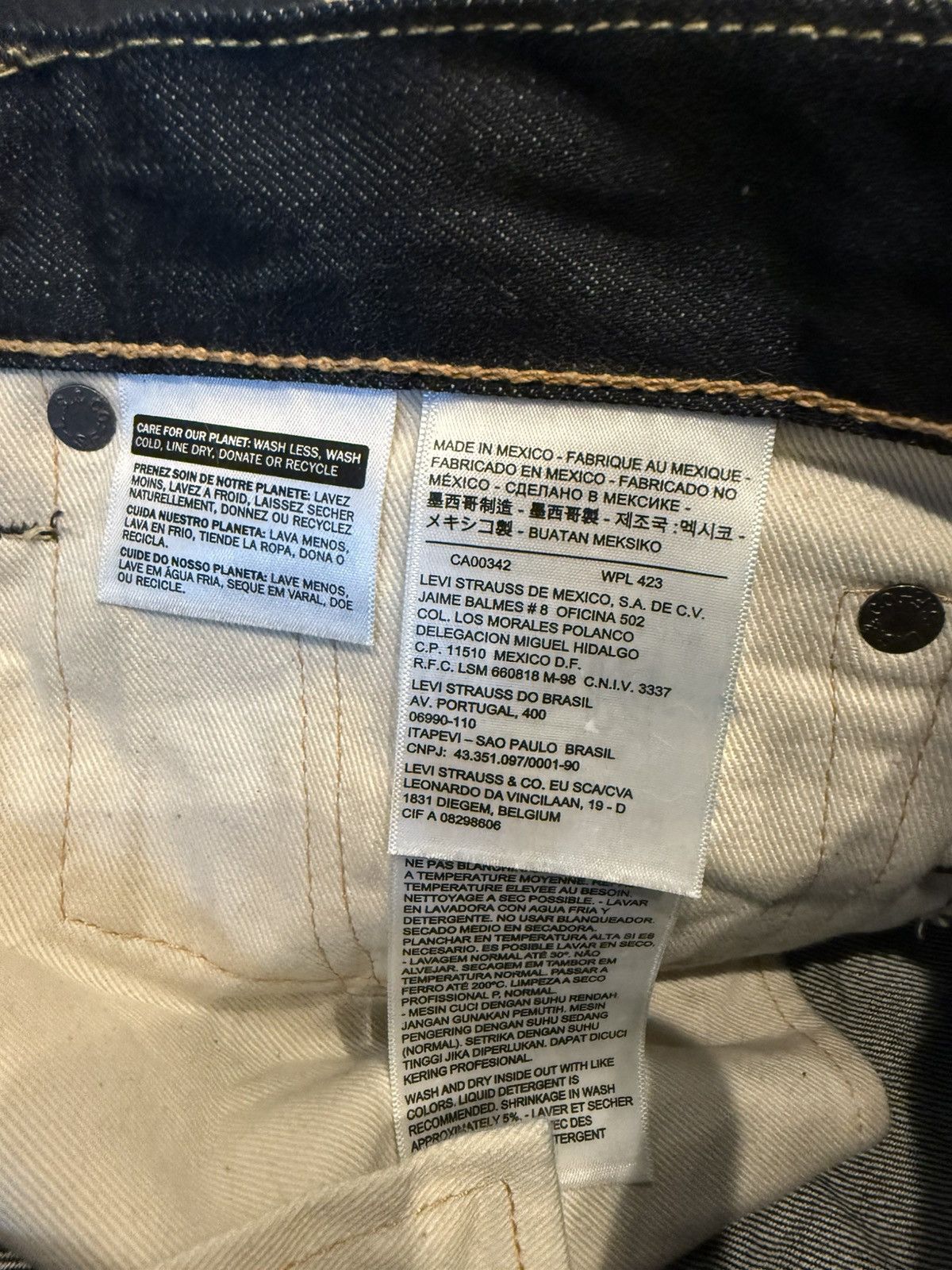 Levi's Levi's 511 Selvedge Denim Irregular Size US 31 - 14 Thumbnail