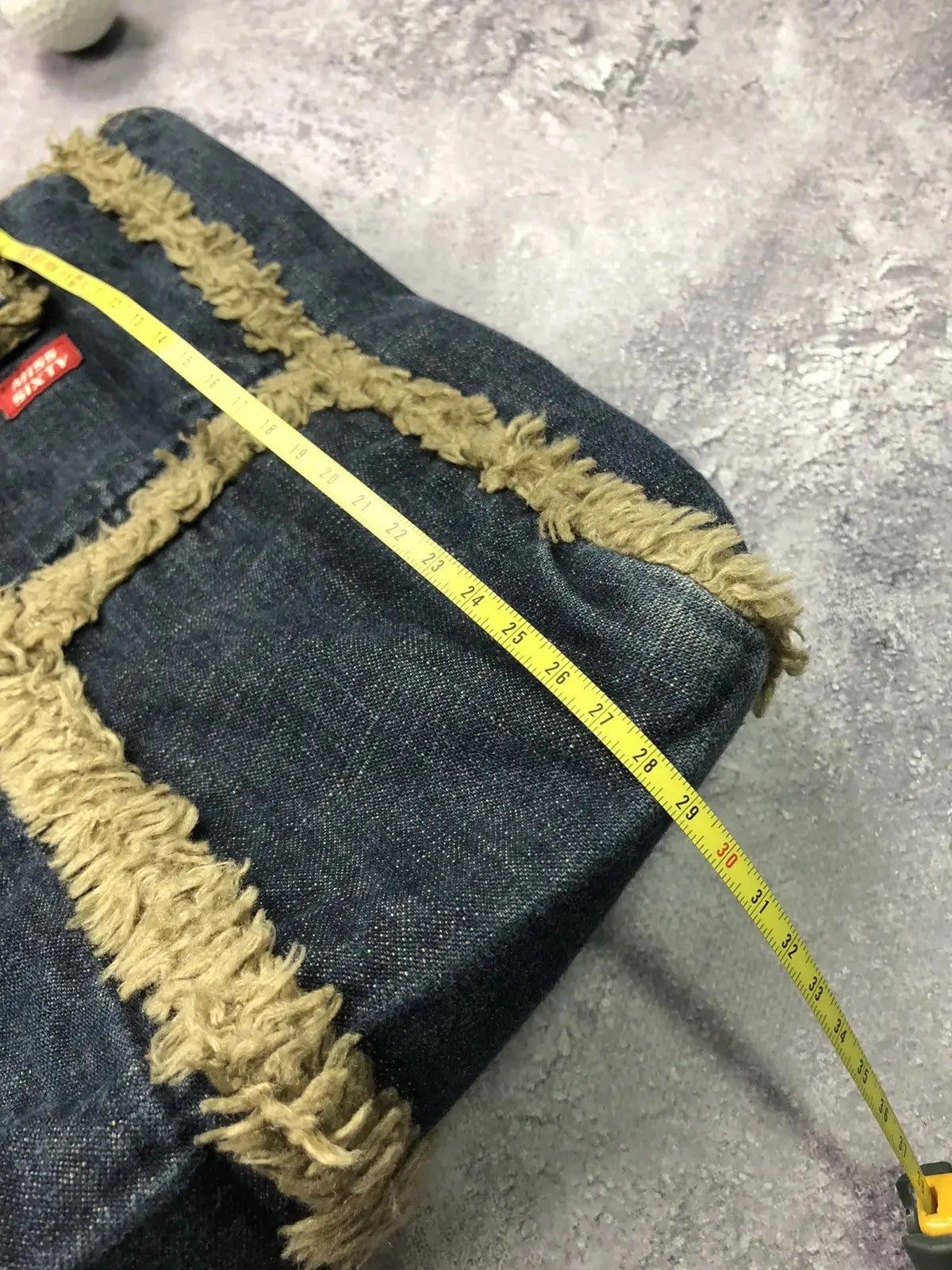 Miss Sixty MISS SIXTY Vintage Streetwear Avantgarde Mohair Denim Bag Size ONE SIZE - 14 Thumbnail