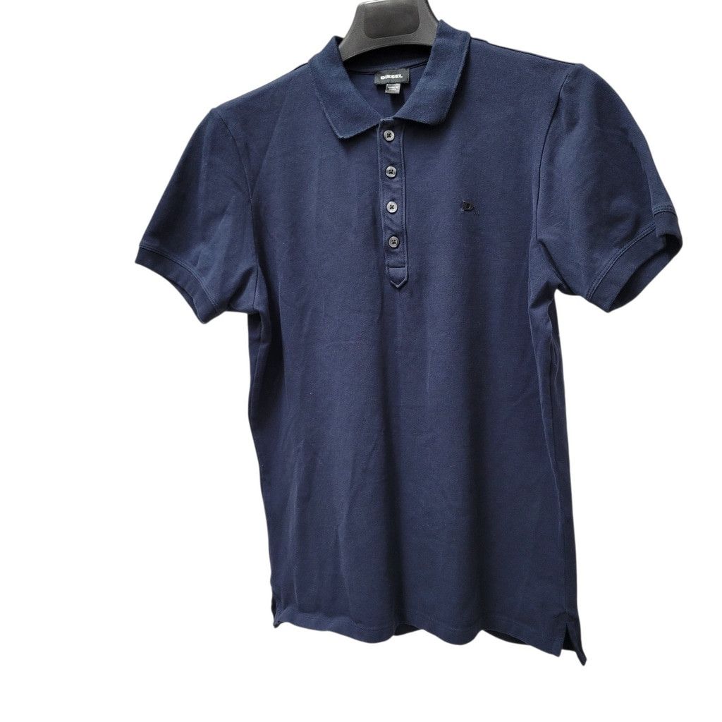 Diesel Diesel Men Casual Navy Polo Shirt Small Excellent Condition Size US S / EU 44-46 / 1 - 3 Thumbnail