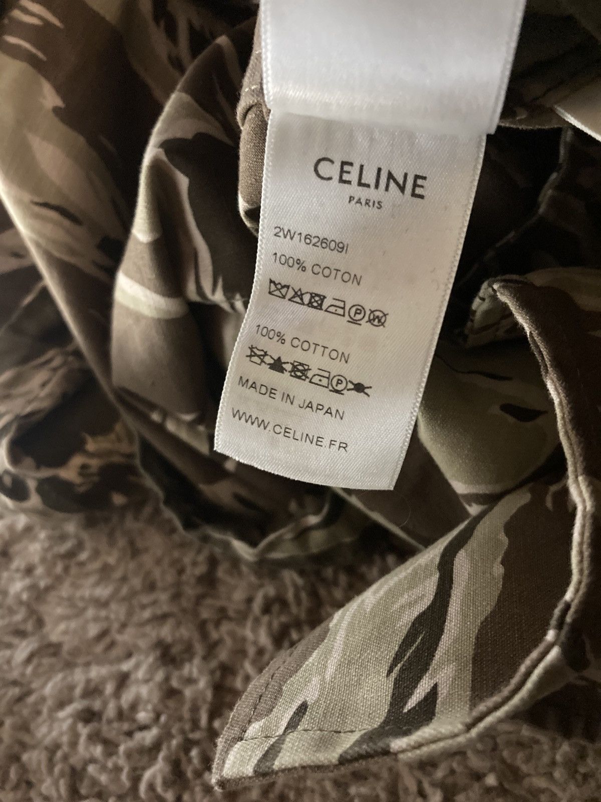 Celine SS20 Celine Tiger Camo Hooded Jacket 2020 Hedi Slimane Parka Size US M / EU 48-50 / 2 - 12 Thumbnail