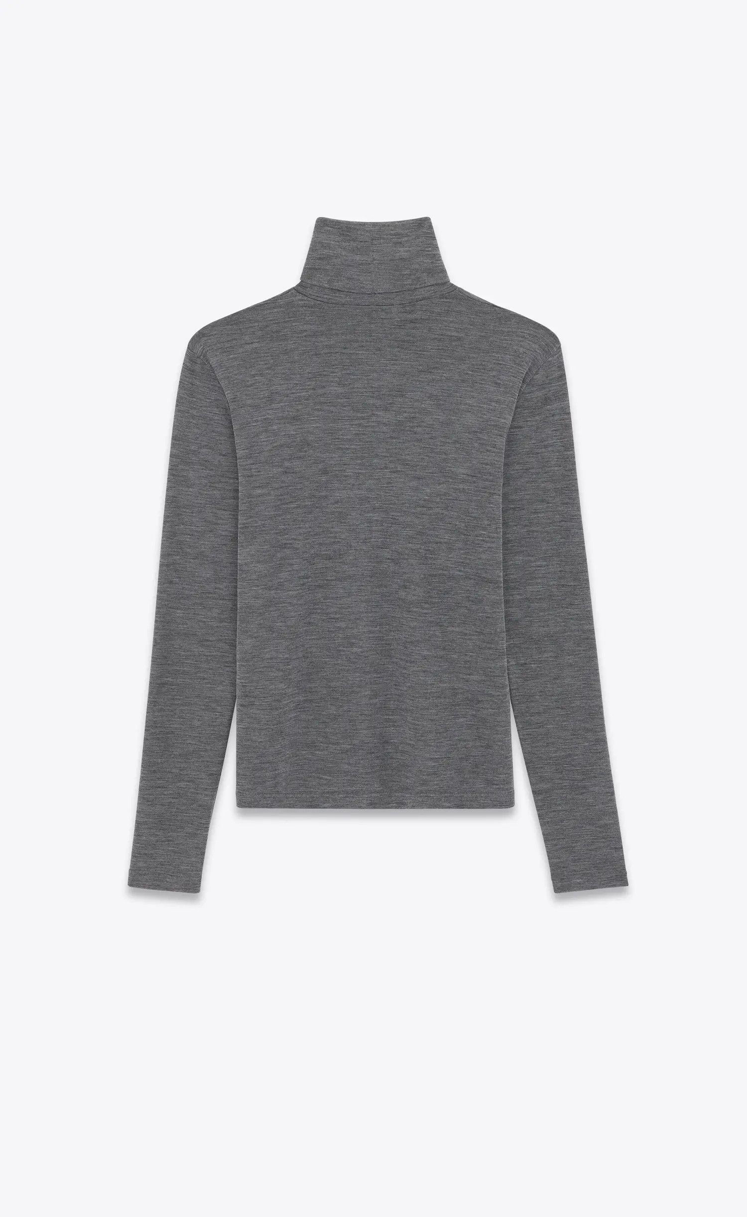 Saint Laurent Paris o1s1wg110125 752477 Cassandre Turtleneck in Wool Sweater Size US XXL / EU 58 / 5 - 2 Thumbnail