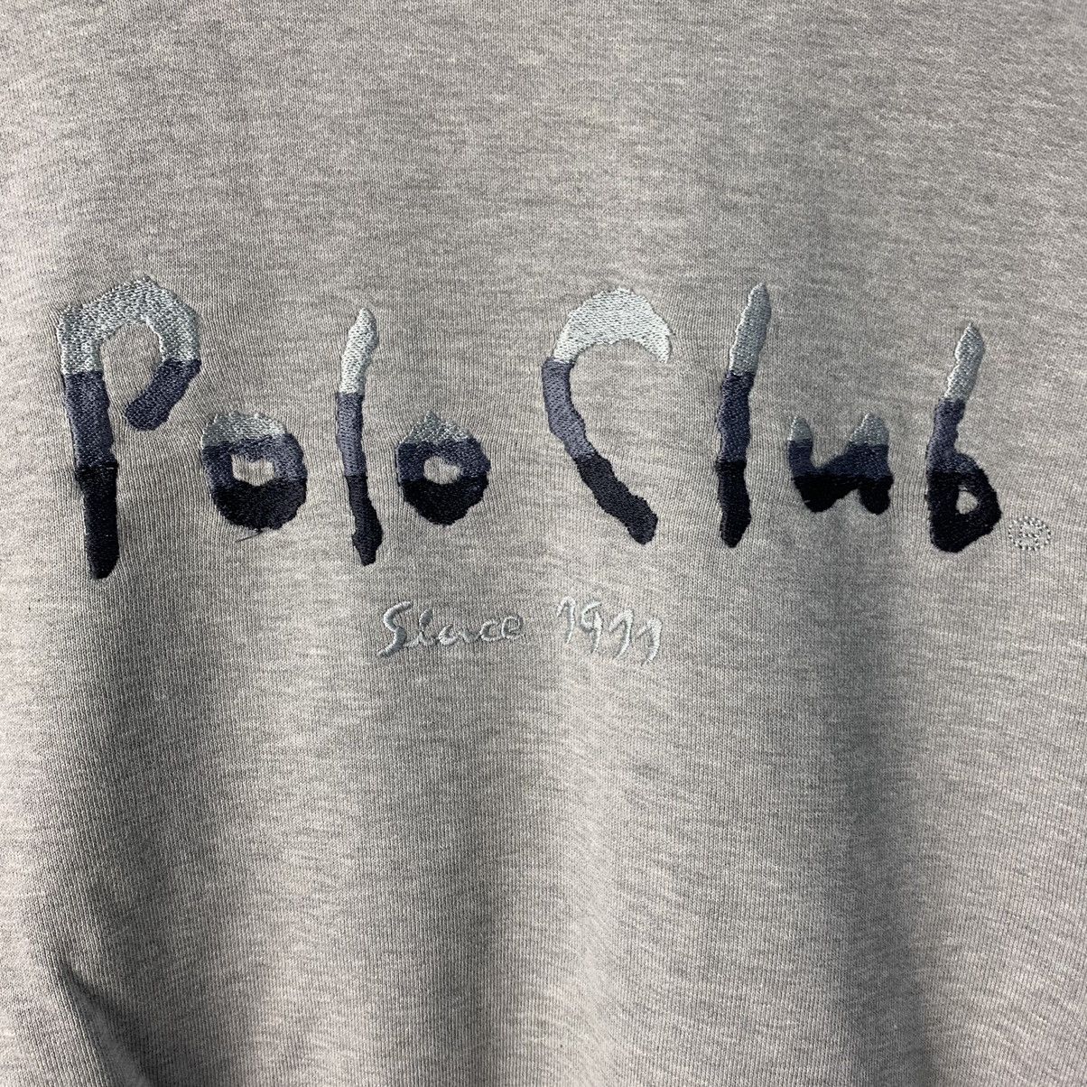 Polo Ralph Lauren × Vintage Vintage POLO CLUB SWEATSHIRT Size US L / EU 52-54 / 3 - 4 Thumbnail