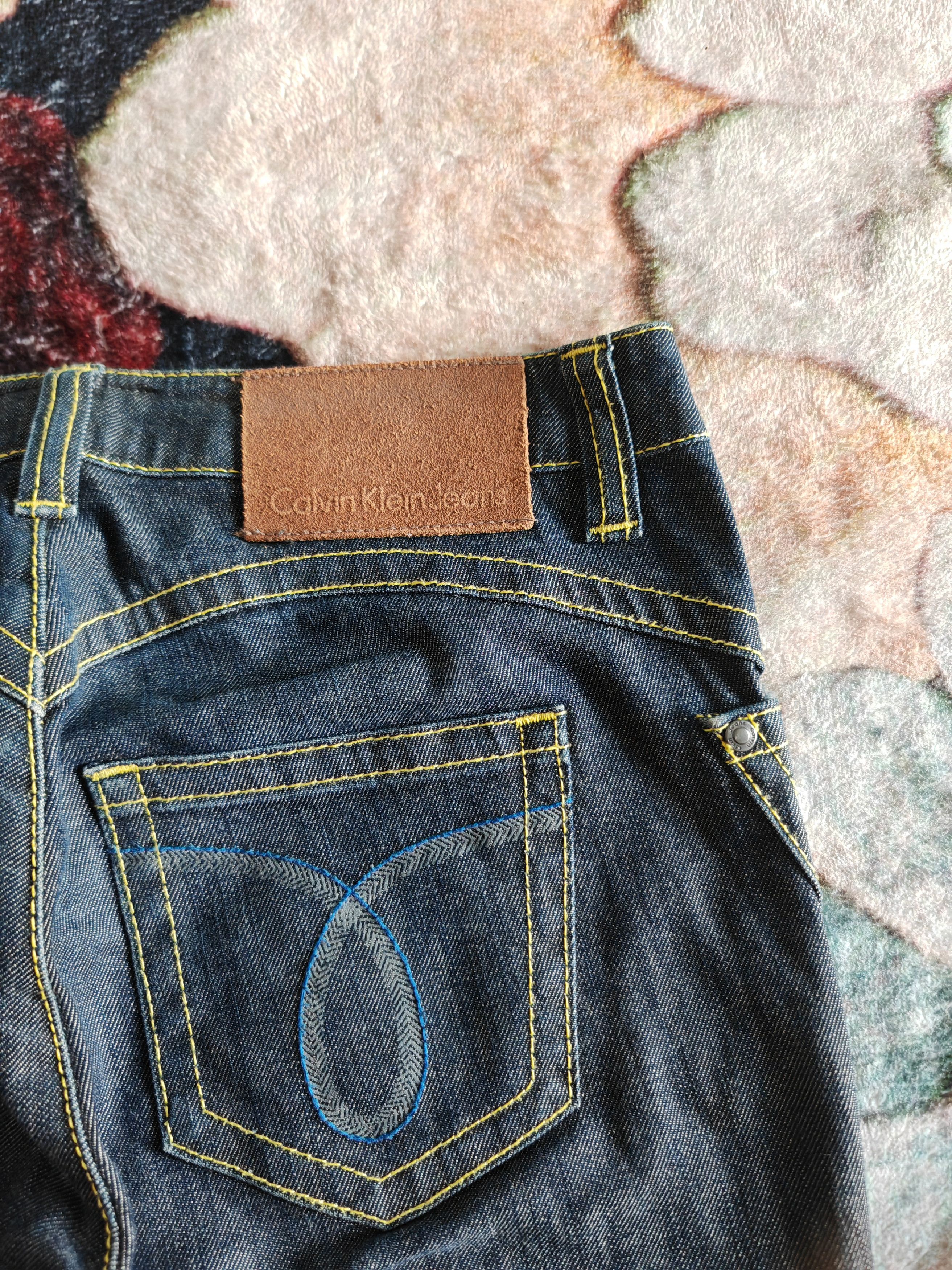 Calvin Klein CALVIN KLEIN FLARE DENIM PANTS Size 27" / US 4 / IT 40 - 6 Thumbnail