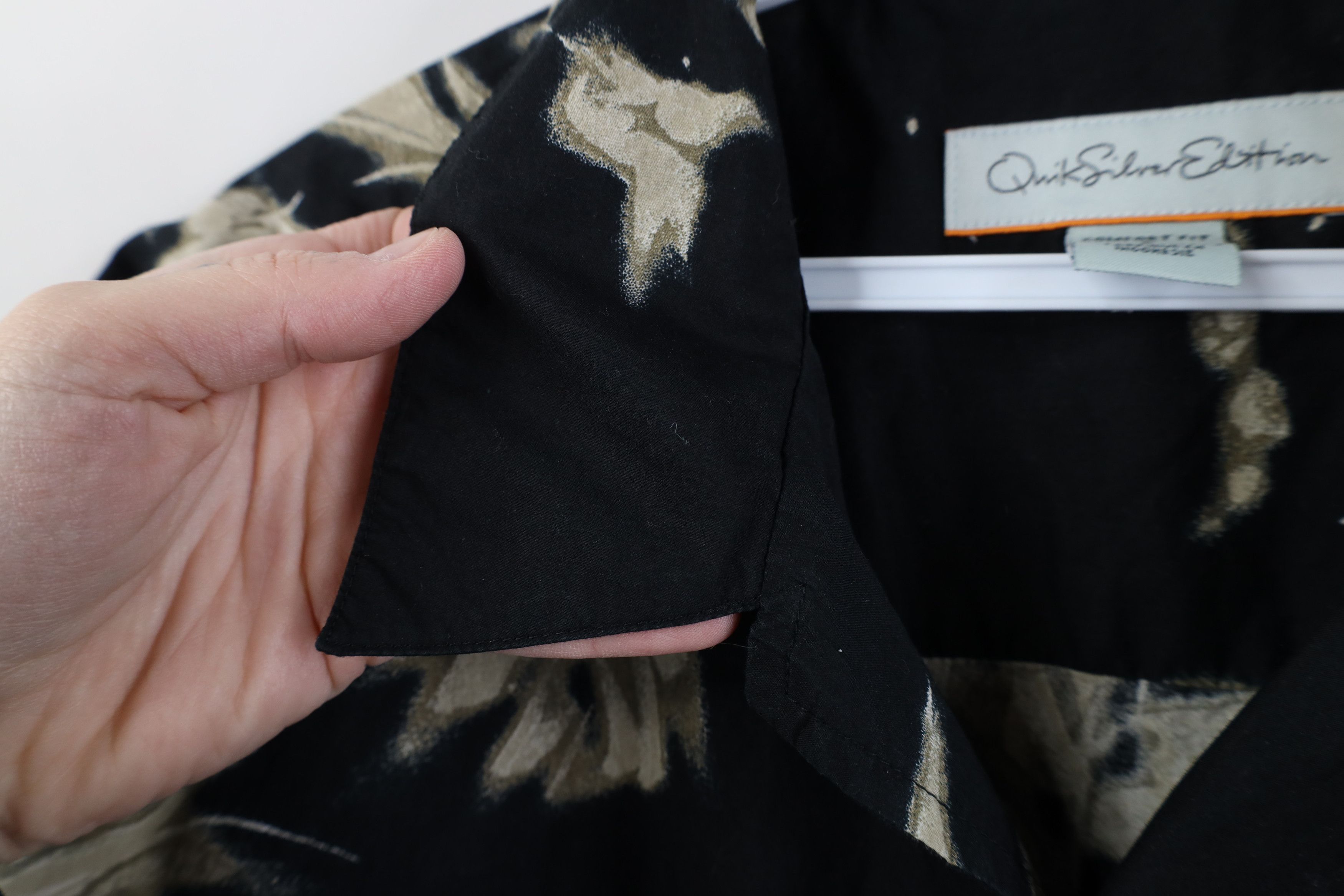 Quiksilver Vintage 90s Y2K Quiksilver Surfing Hawaiian Button Shirt Size US L / EU 52-54 / 3 - 6 Thumbnail