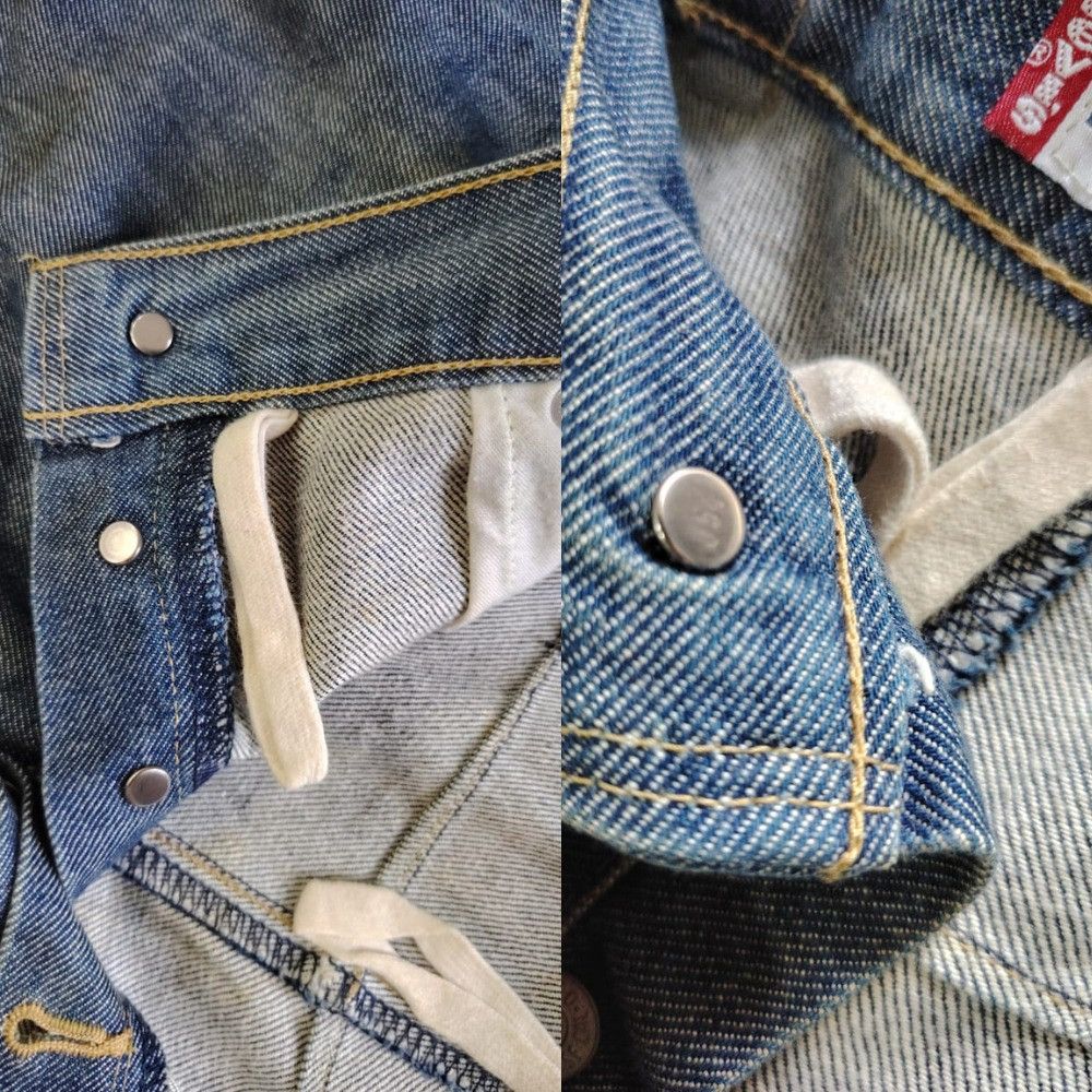 Levi's Levis Engineered Jeans Chinch Back Button Fly Japan LE02 Size US 33 - 6 Thumbnail