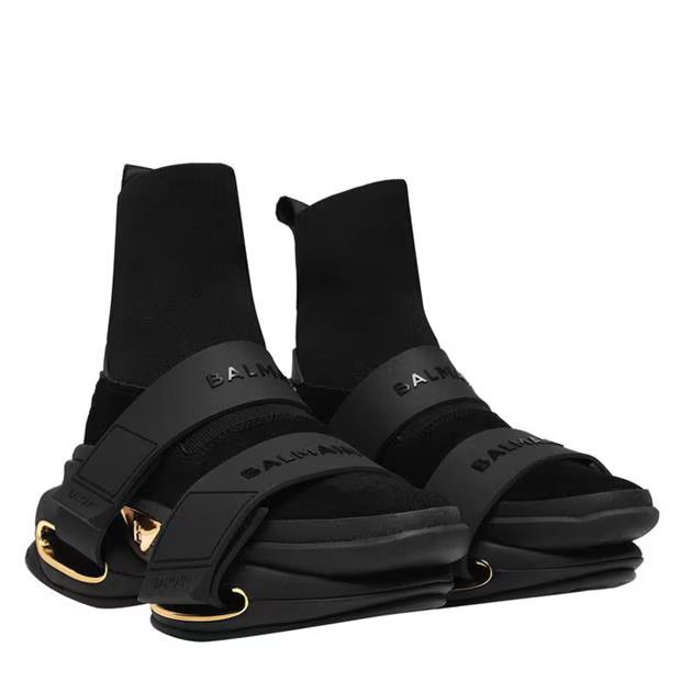 Balmain o1g2r1mq0924 Bold Sock Sneakers in Black Size US 10 / IT 40 - 3 Thumbnail