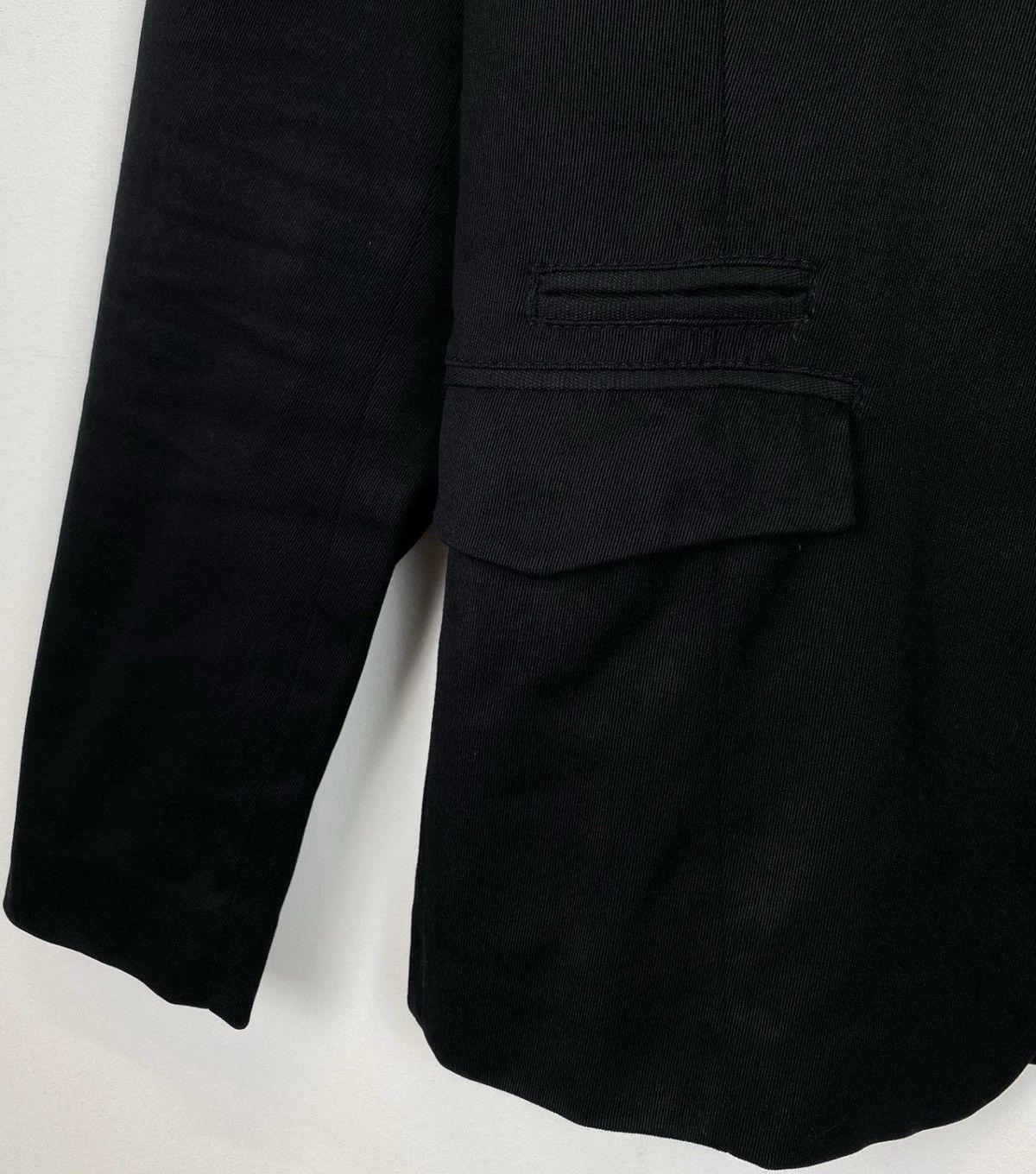 Diesel Diesel 2 Buttons Blazer Jacket Black Avant Garde CasualTop Size 40R - 3 Thumbnail