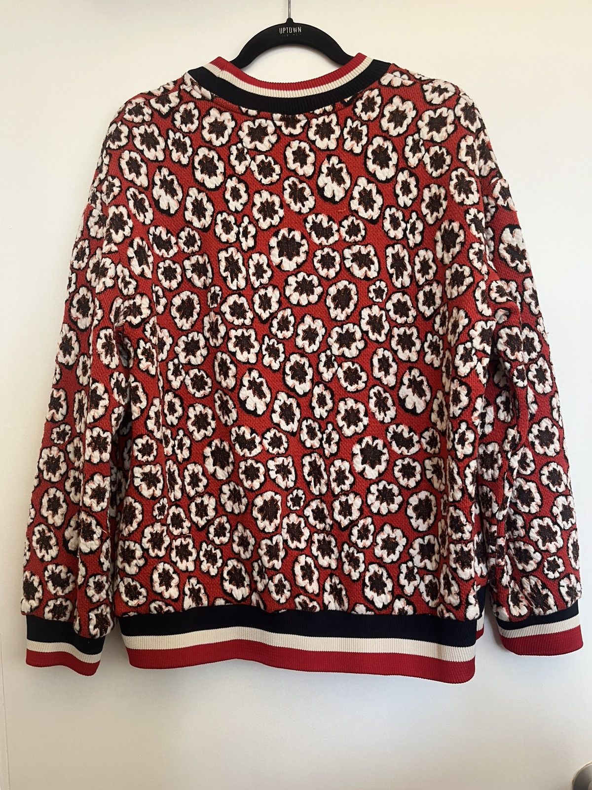 H&M H&M flower pattern long-sleeved knit sweater Size 12 Size XL / US 12-14 / IT 48-50 - 3 Thumbnail