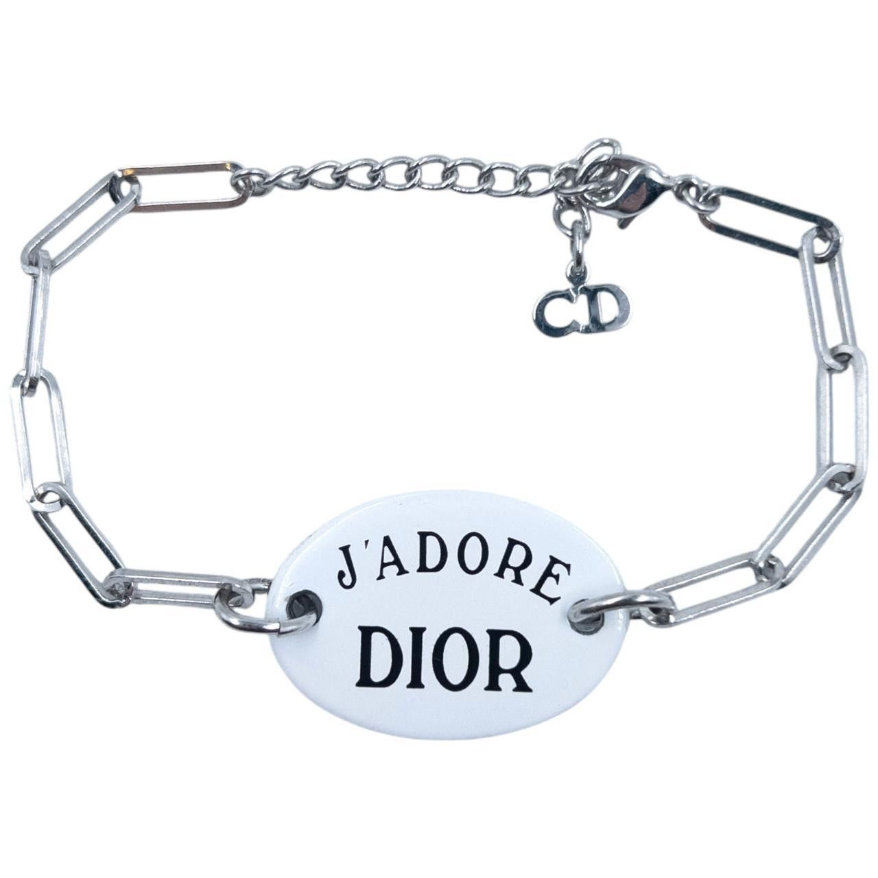 Dior Vintage Dior J'adore Email Me Tag Bracelet Size ONE SIZE - 1 Thumbnail