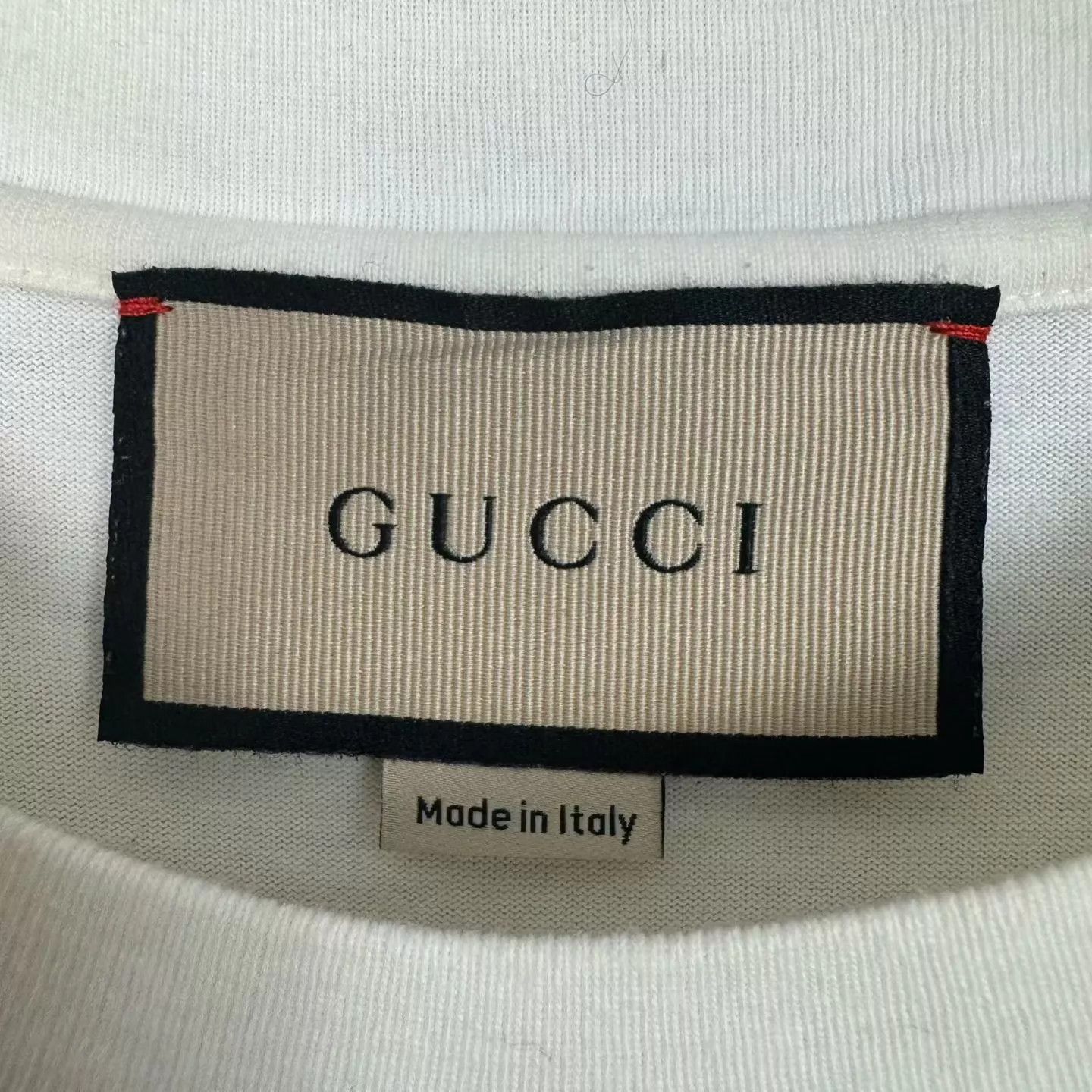 Gucci Gucci Blade Lightning Off-White Oversized Short Sleeve XS Size US XS / EU 42 / 0 - 5 Thumbnail