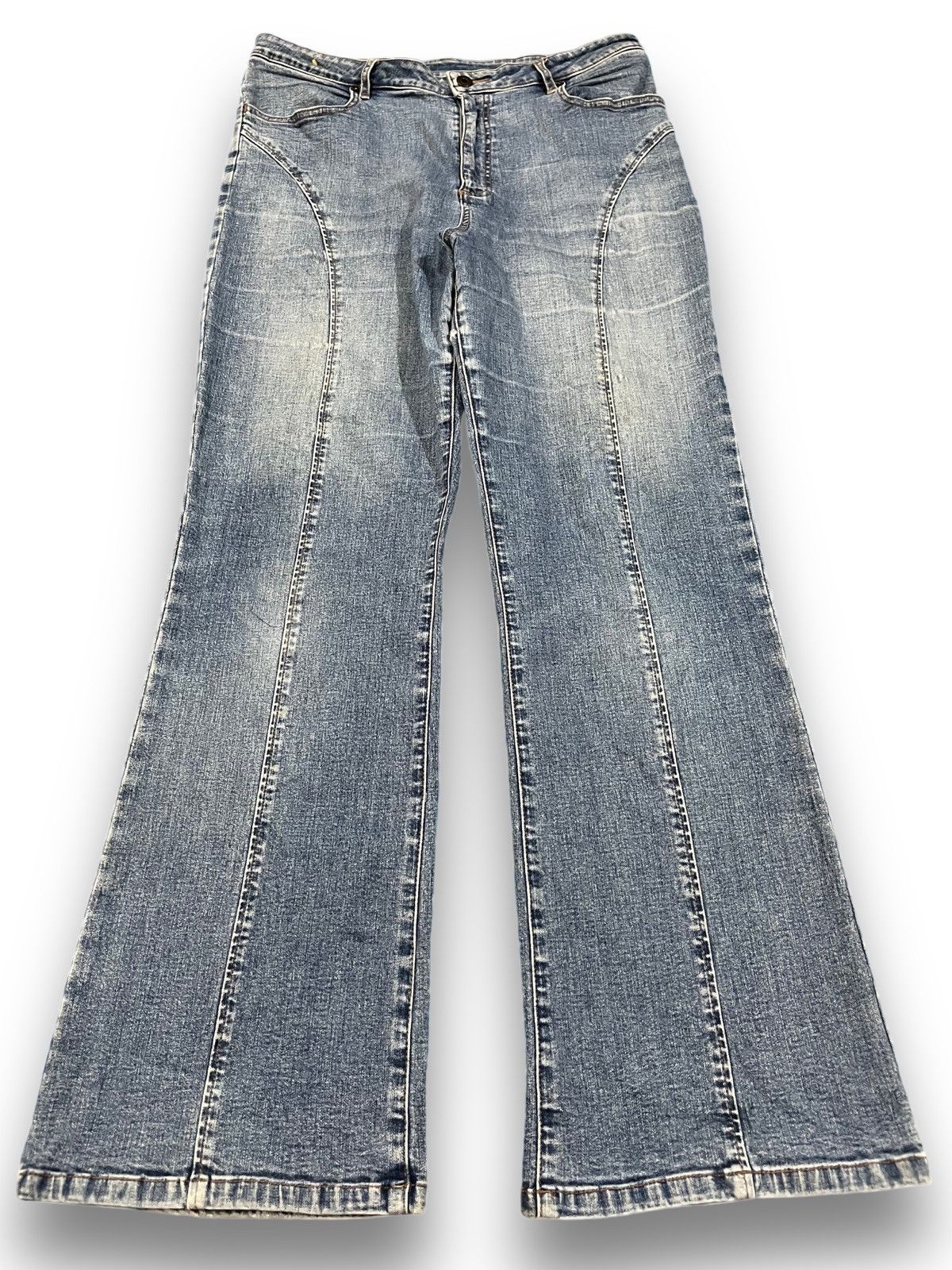 Japanese Brand × Vintage Vintage Japanese Brand Flare Bootcut Denim Size US 32 / EU 48 - 1 Thumbnail