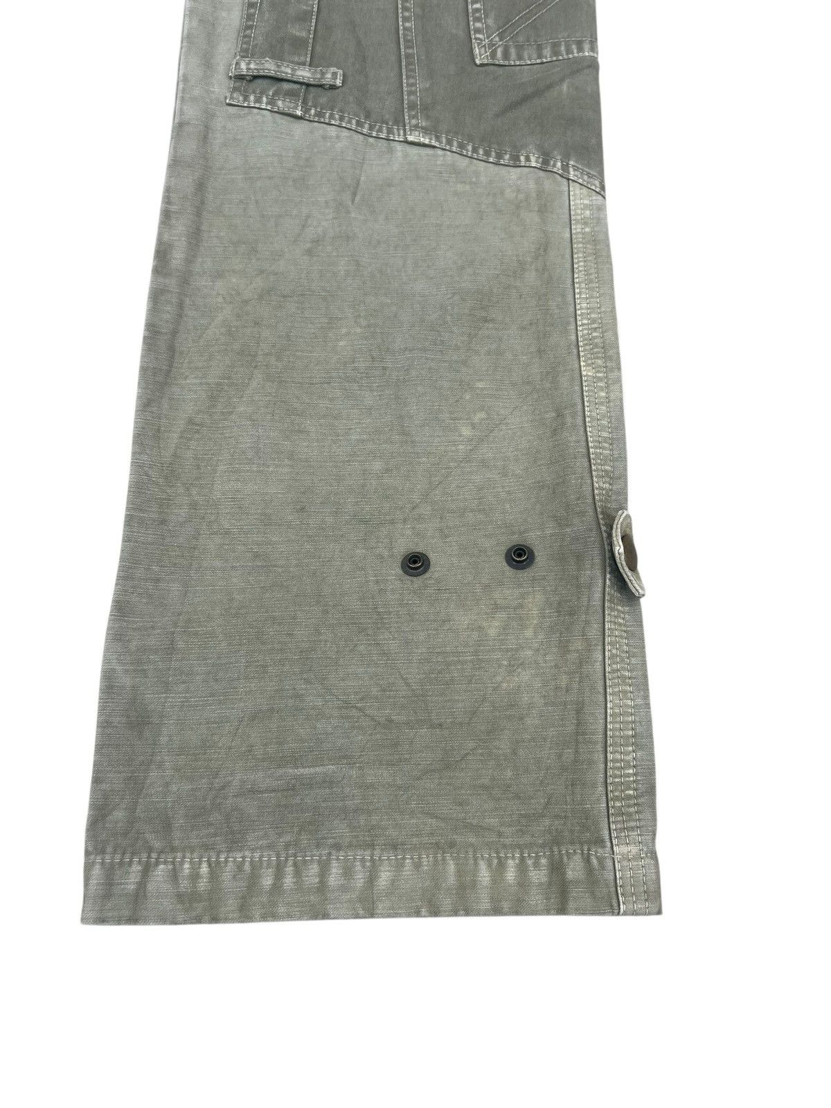 Kiminori Morishita HALB Japan Multi Pocket Fade Olive Green Trouser Pant Size US 32 / EU 48 - 11 Thumbnail