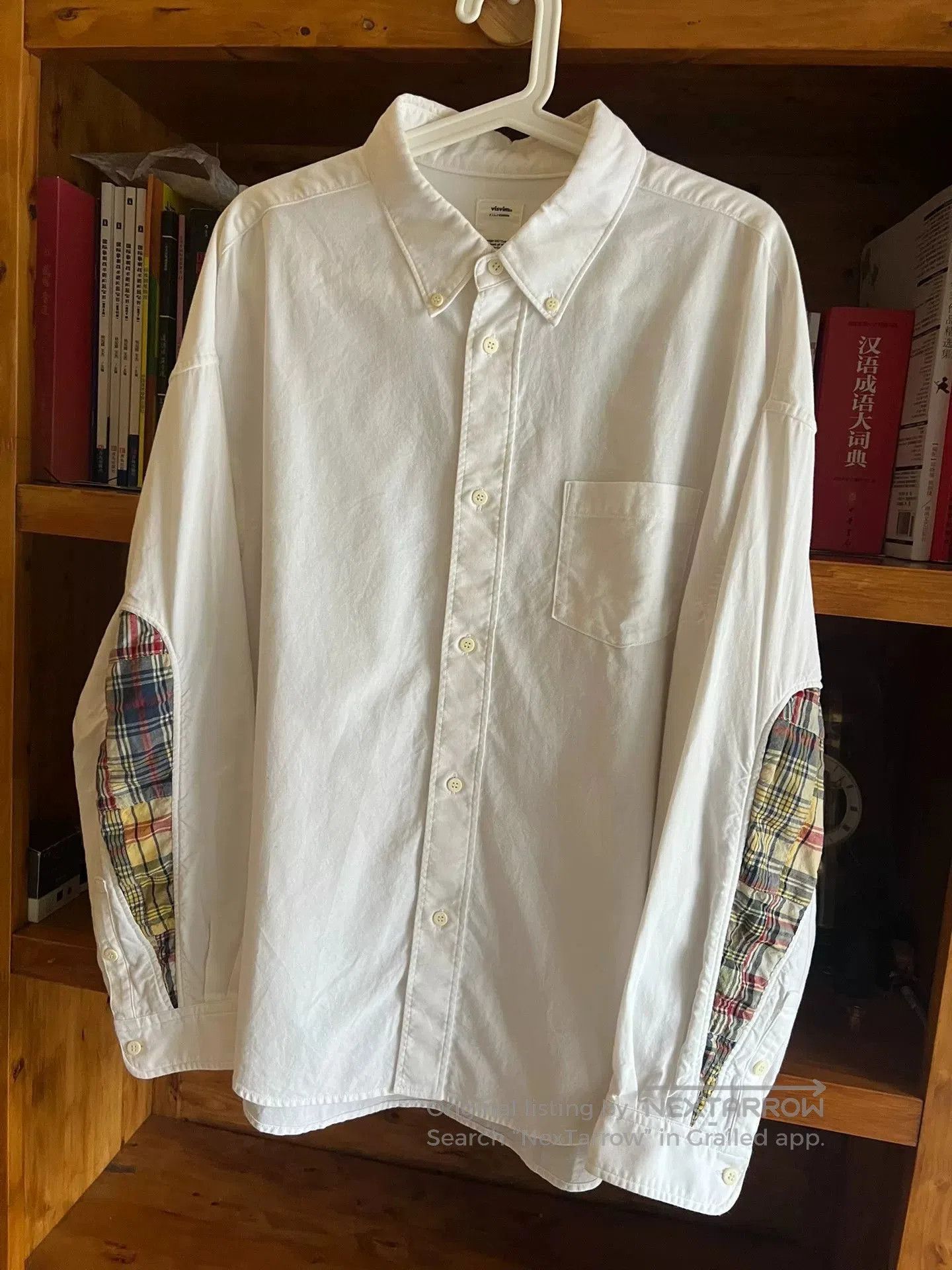 Visvim visvim white drop sleeve shirt. Size US M / EU 48-50 / 2 - 3 Thumbnail