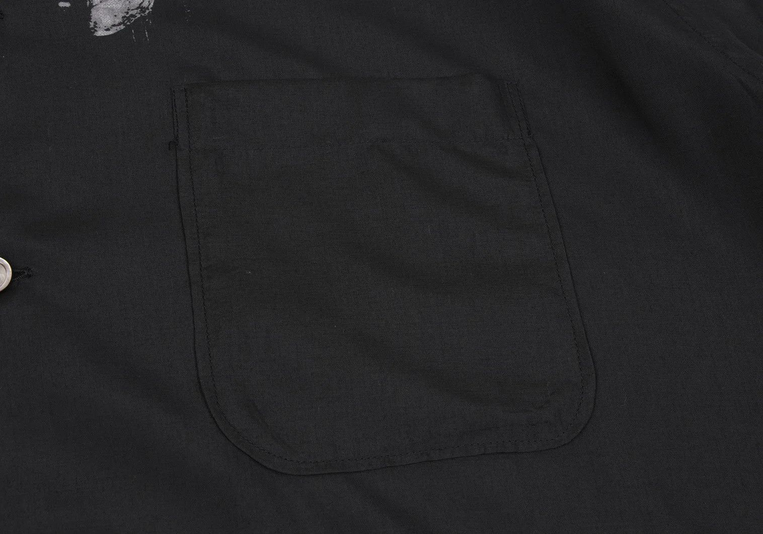 Yohji Yamamoto Yohji Yamamoto Skull Trompe L'Oeil Print Polo Size US M / EU 48-50 / 2 - 5 Thumbnail