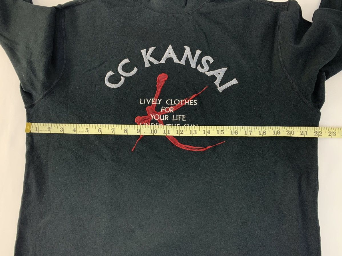 Kansai Yamamoto Vintage 90s CC Kansai Yamamoto Embroidery Logo Turtle Neck Size US L / EU 52-54 / 3 - 6 Thumbnail