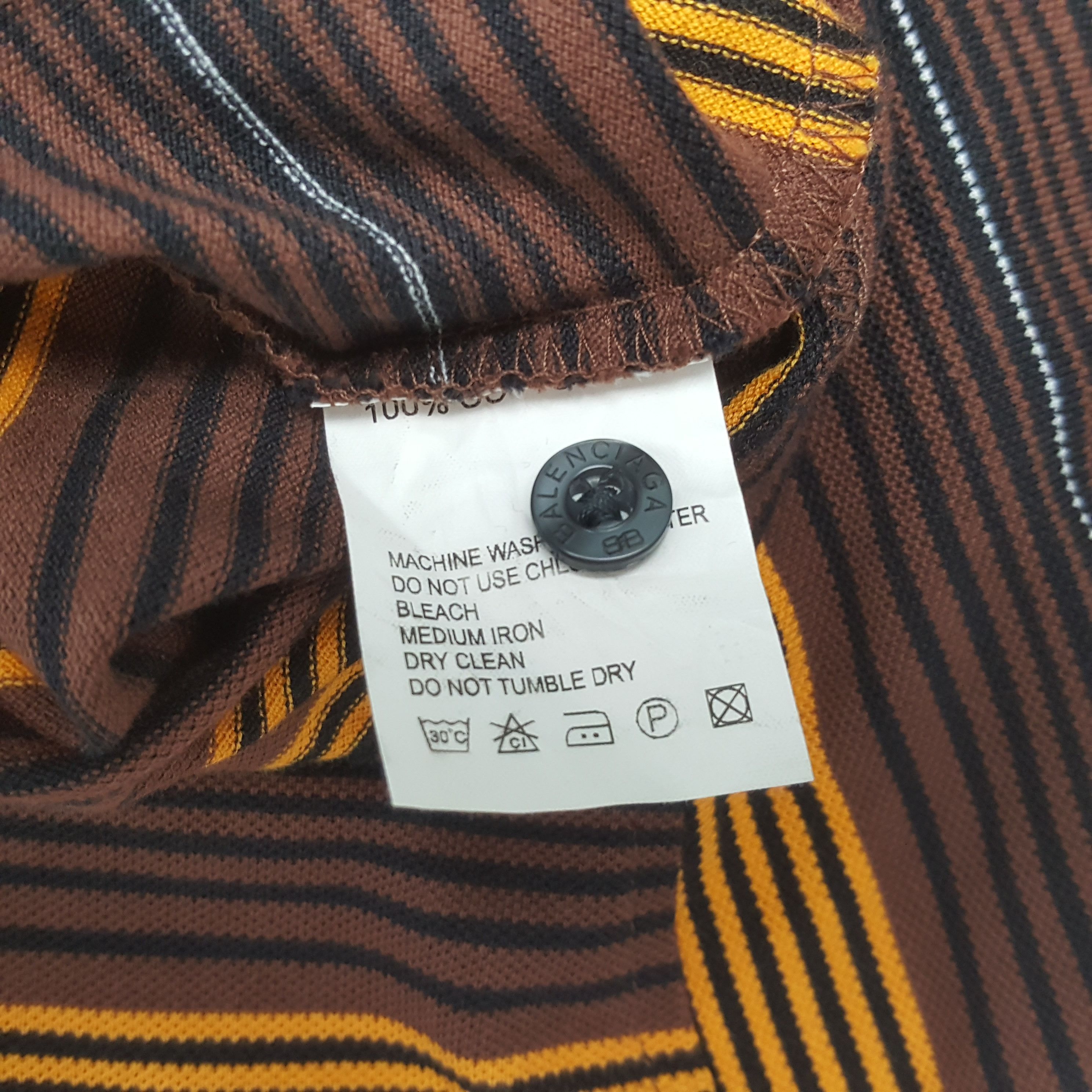 Balenciaga × Vintage Vintage Balenciaga Luxury Fashion Brand Shirts C294N8 Size US L / EU 52-54 / 3 - 5 Thumbnail