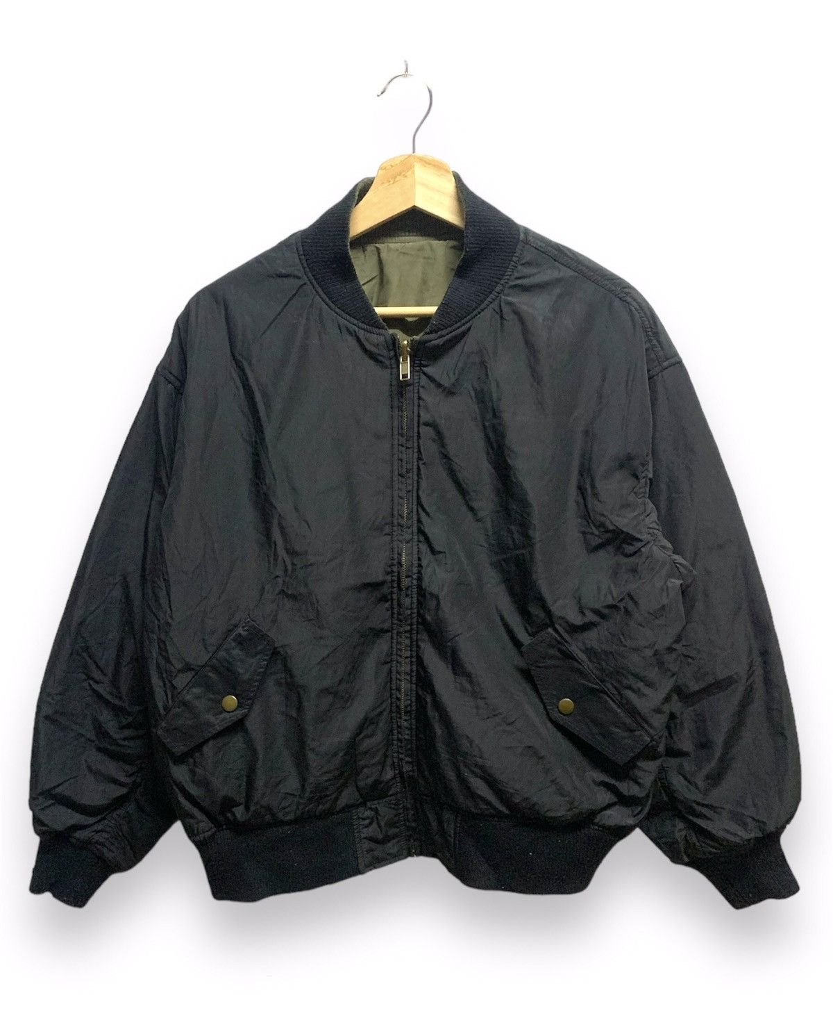 Japanese Brand INGNI Reverseble bomber jacket Size US M / EU 48-50 / 2 - 6 Thumbnail