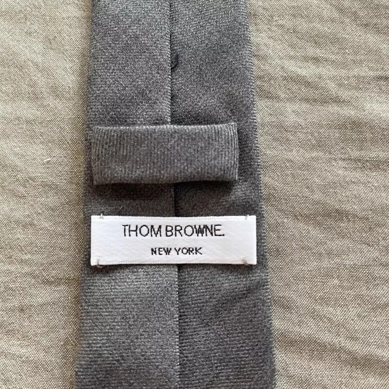 Thom Browne Thom Browne Classic necktie Size ONE SIZE - 2 Thumbnail