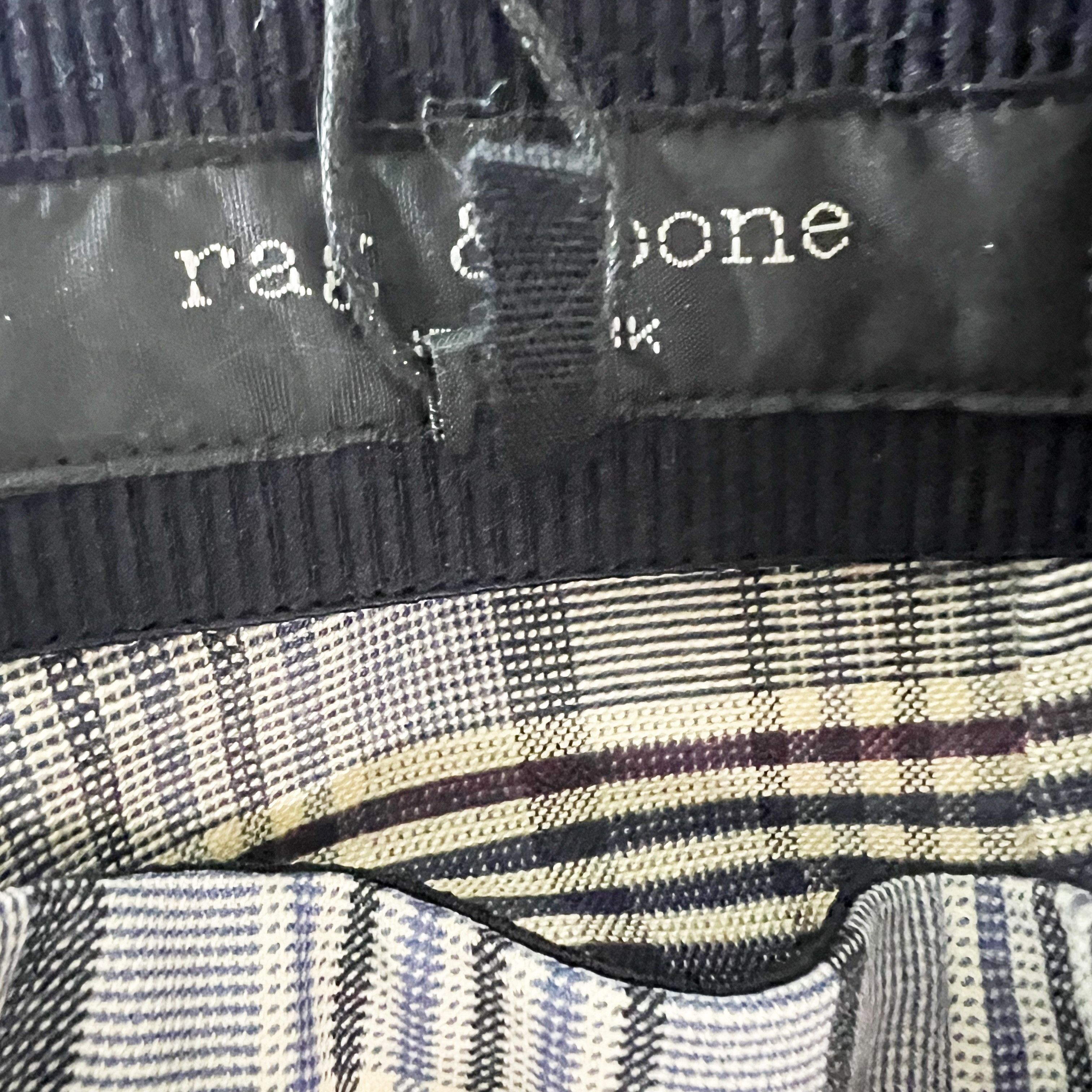 Rag & Bone NEW Rag & Bone Simone Blue Red Multi Size 32" / US 10 / IT 46 - 2 Thumbnail