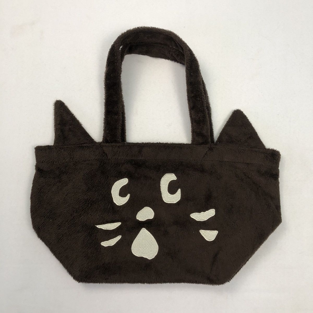 Ne-Net NE-NET CAT FACE FAUX FUR TOTE BAG Size ONE SIZE - 1 Thumbnail