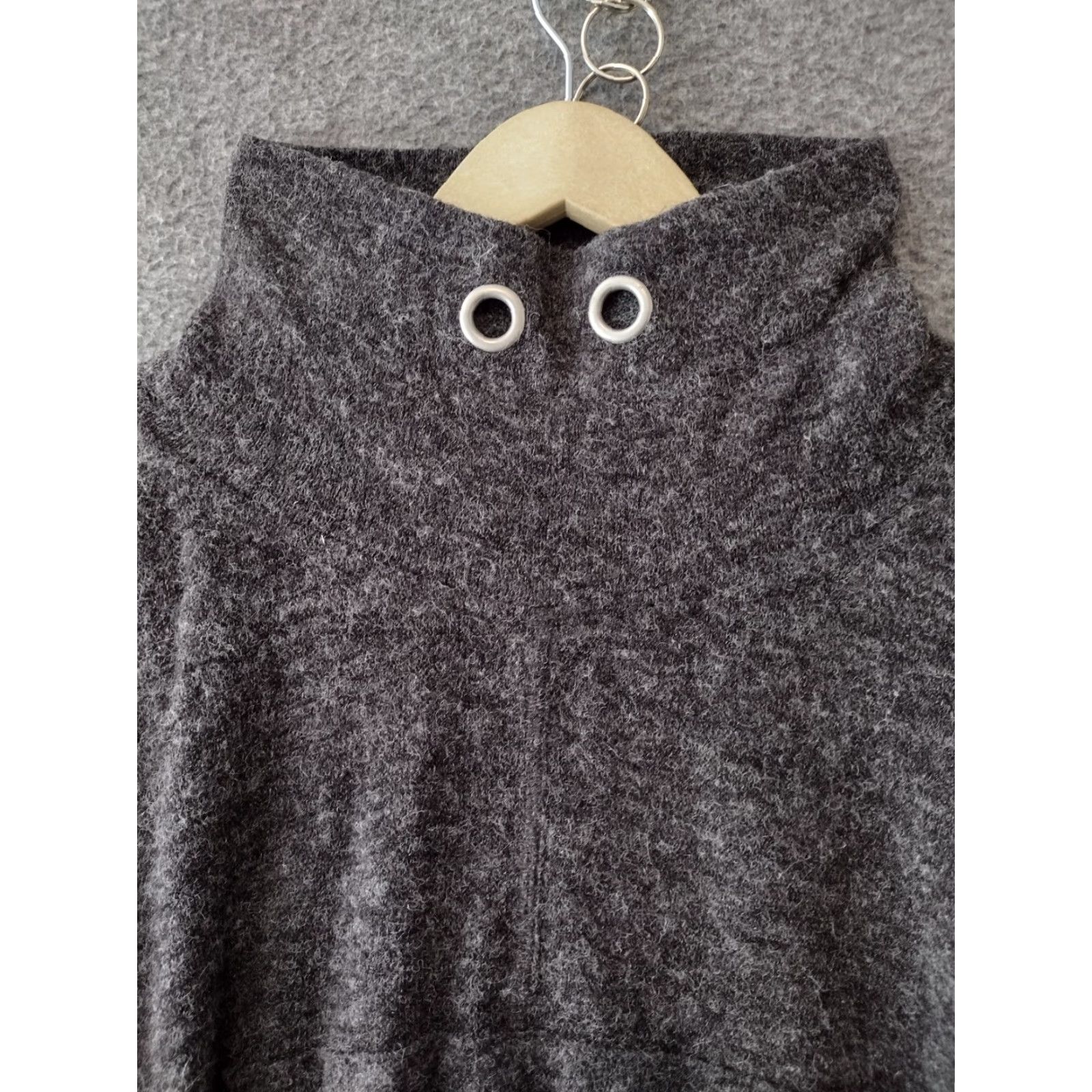 Vintage One The Land Poncho Women's Gray Size M Size M / US 6-8 / IT 42-44 - 3 Thumbnail