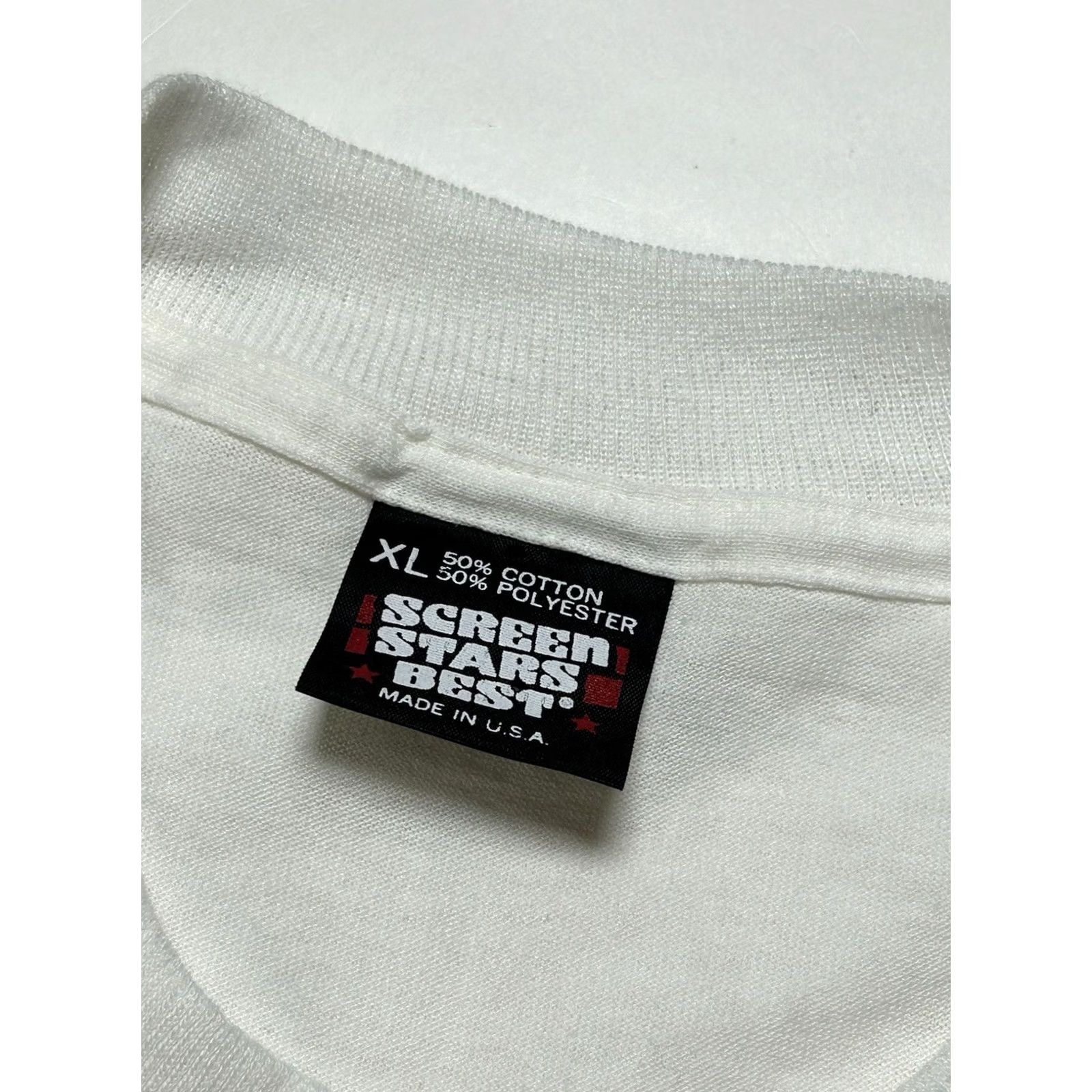 Vintage VINTAGE Z100 Read My Finger New York Music Radio Promo T-Shirt XL NYC 90's USA Shirt Unisex Adults Mens Womens Boys Girls Size US XL / EU 56 / 4 - 4 Thumbnail