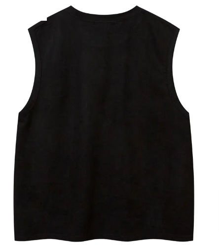 Japanese Brand × Vintage "Find The Locker-M" Oversized Suede Tank Top Size US M / EU 48-50 / 2 - 2 Thumbnail