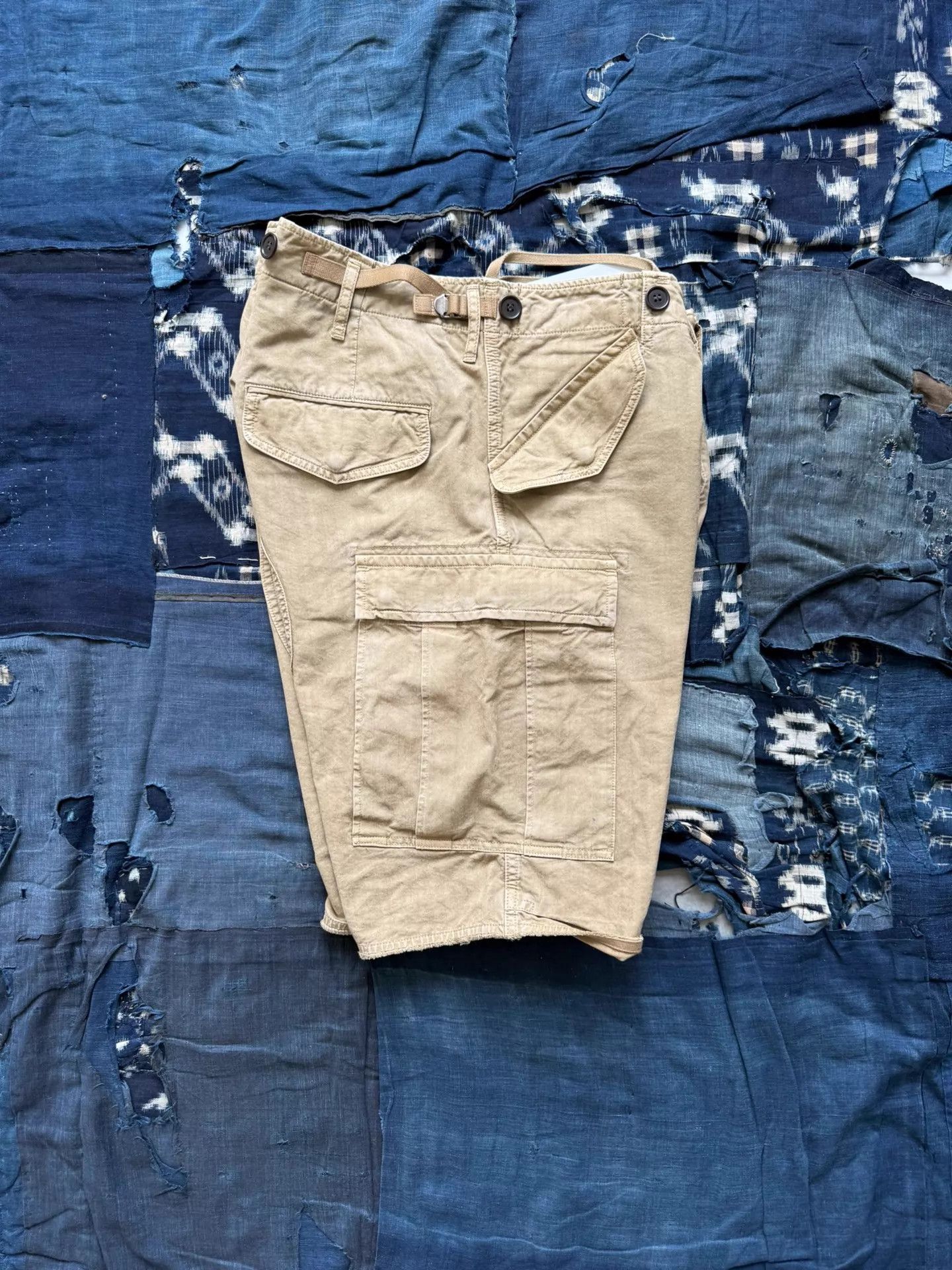 Visvim VISVIM 22SS EIGER SANCTION SHORTS HBT Khaki Washed 2 Size US 32 / EU 48 - 2 Thumbnail
