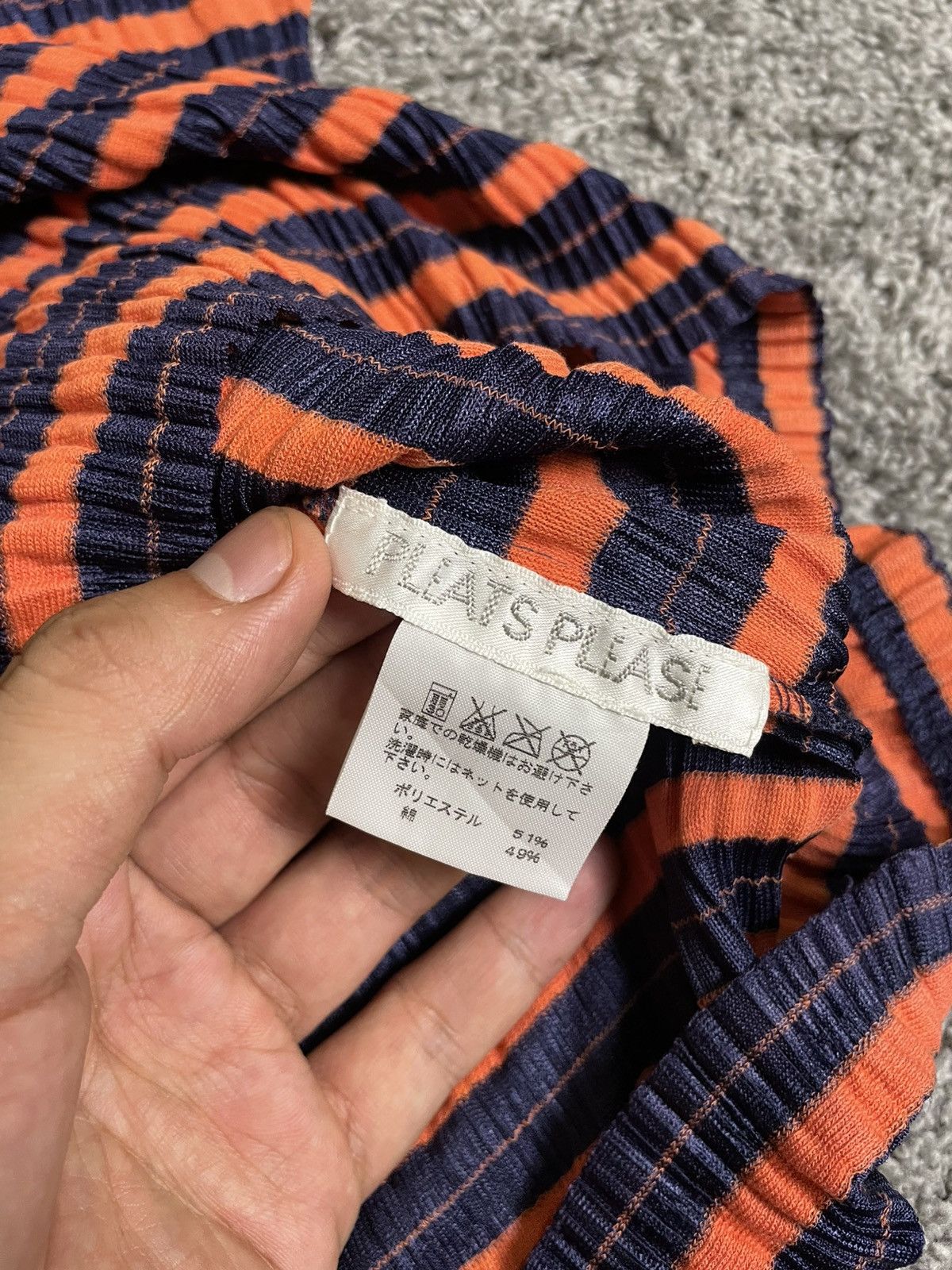Pleats Please Issey Miyake Pleats Please Issey Miyake Stripe Shirt Size M / US 6-8 / IT 42-44 - 2 Thumbnail