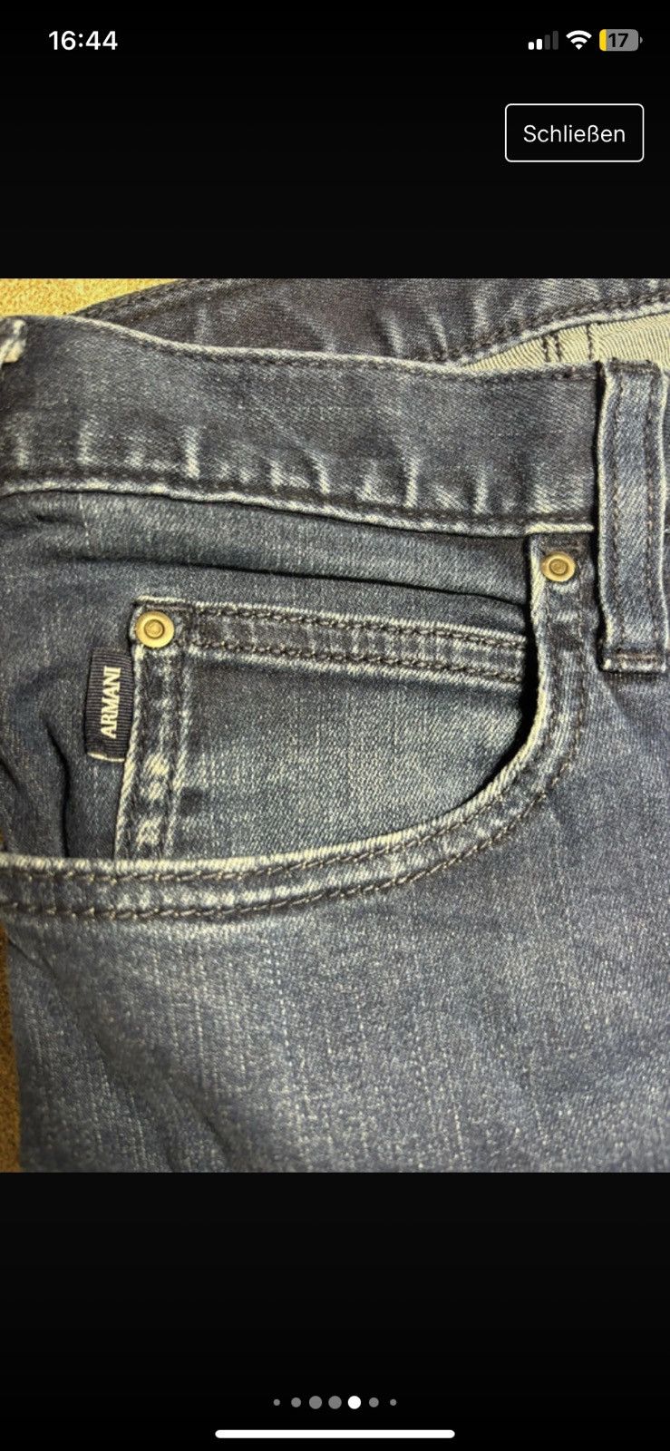 Armani Blue Armani Jeans | Never Worn | Size 32 Size US 32 / EU 48 - 9 Thumbnail