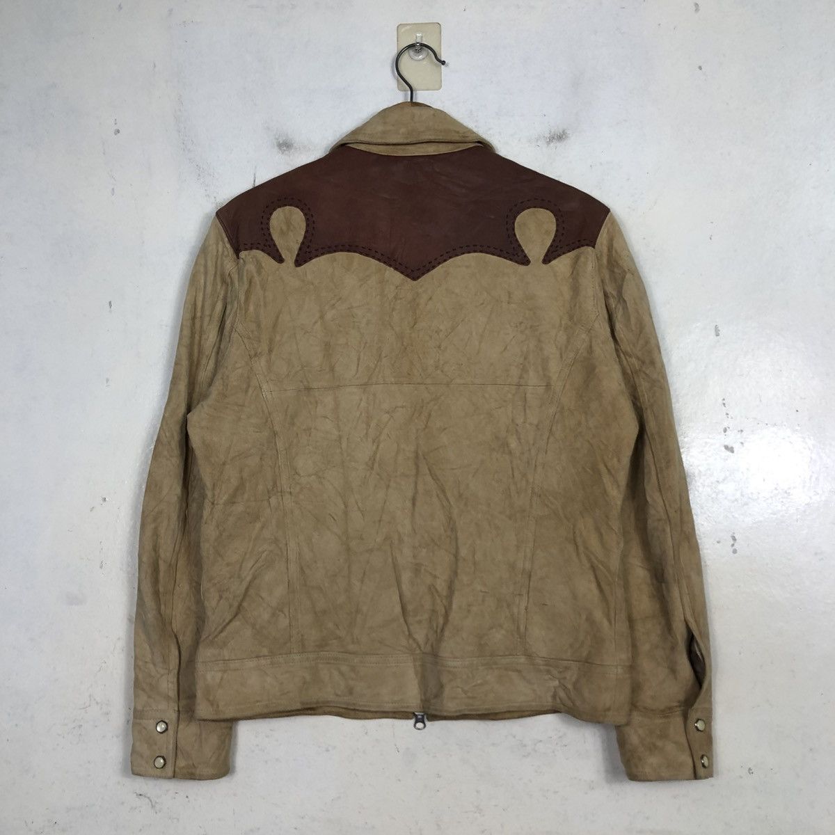 Hysteric Glamour 💥VINTAGE SUEDE LEATHER JACKET WESTERN SABI SABI BIKER Size US S / EU 44-46 / 1 - 10 Thumbnail
