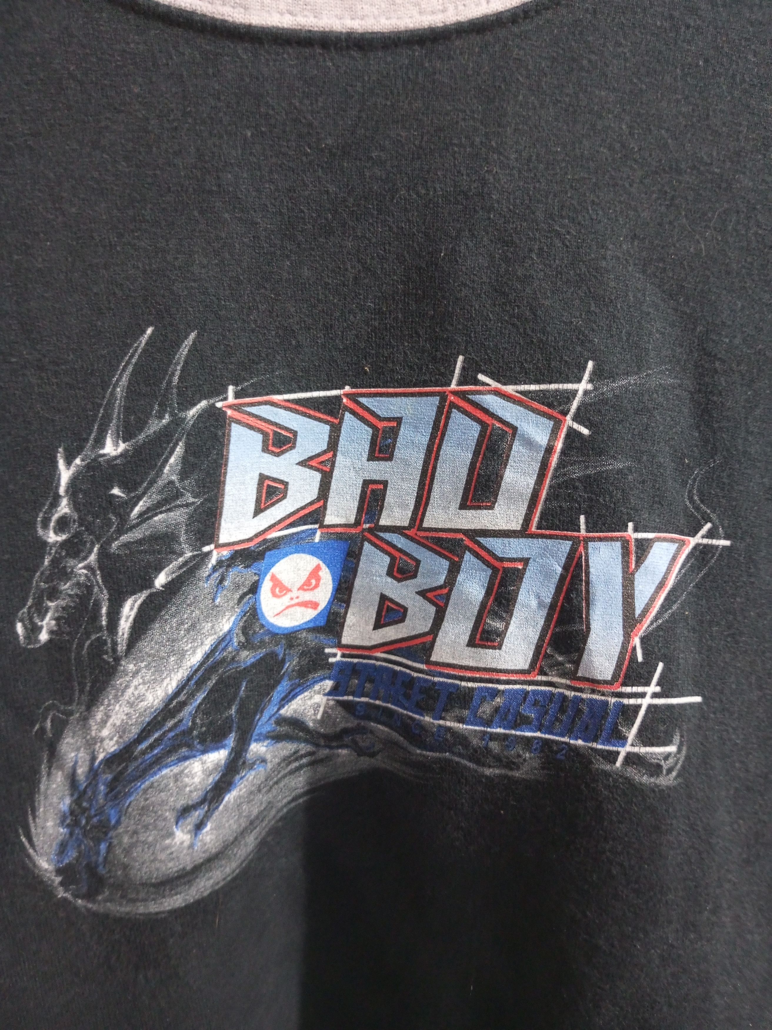 Japanese Brand Vintage Bad boy dragon ice double layer long sleeve Size US M / EU 48-50 / 2 - 5 Thumbnail