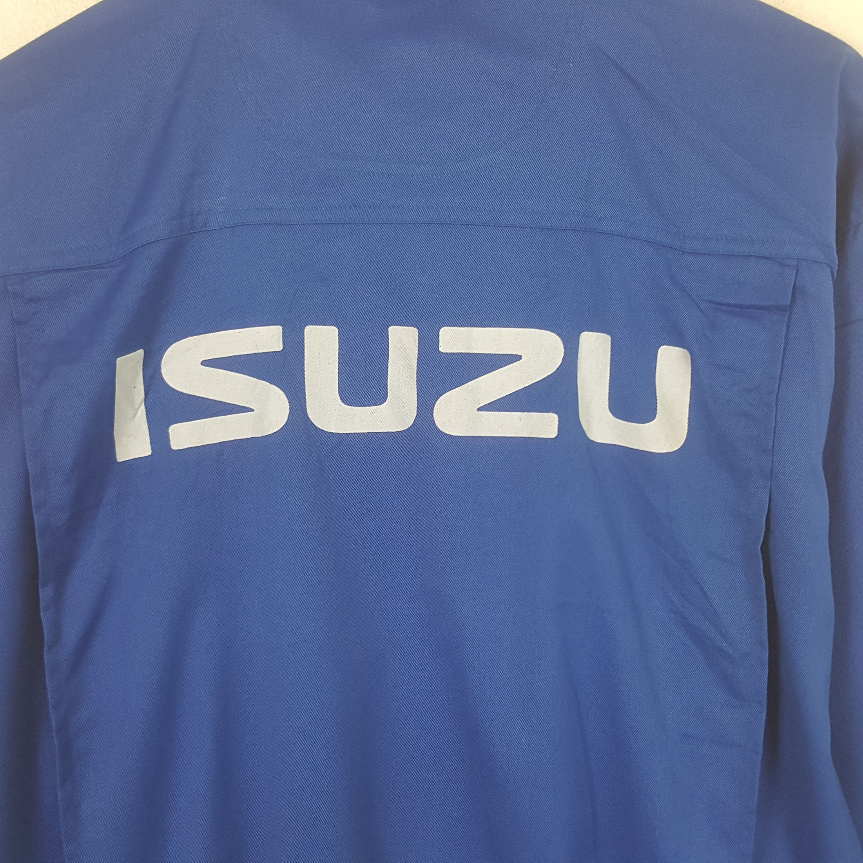 Japanese Brand Vintage Isuzu Worker Uniform Jacket Size US XL / EU 56 / 4 - 2 Thumbnail