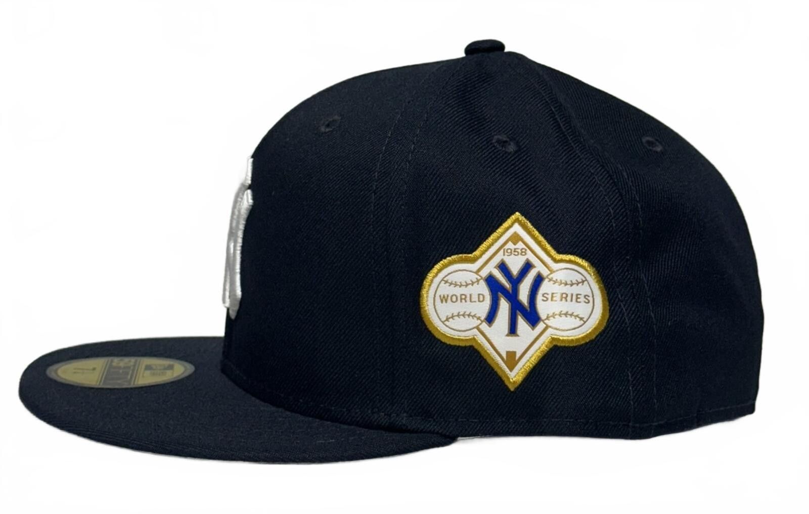New Era New Era New York Yankees 1958 World Series 59FIFTY 7 1/4 Size ONE SIZE - 3 Thumbnail