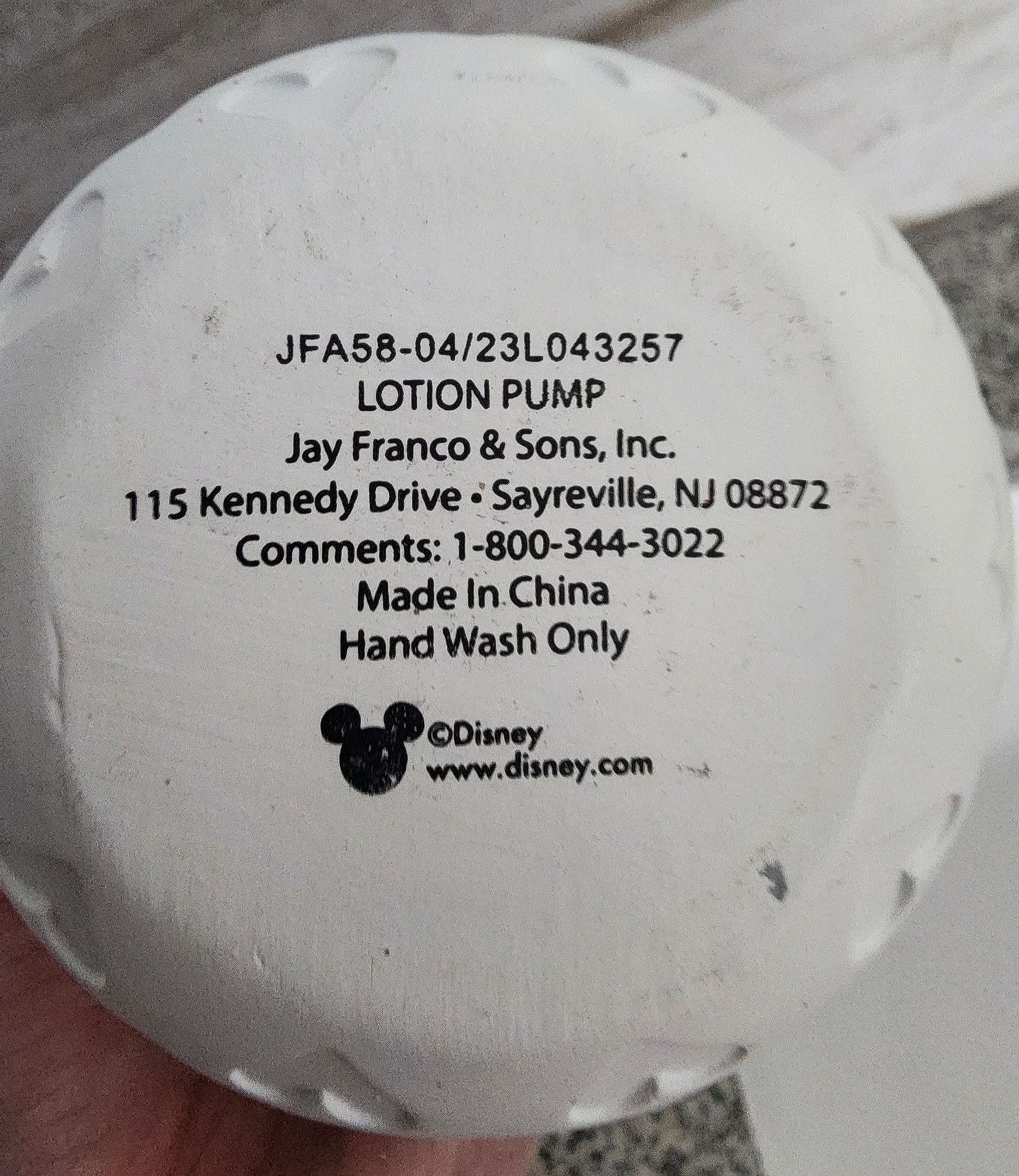 Disney Disney Minnie Mouse White Pink Rhinestone Pump Dispenser Size ONE SIZE - 5 Thumbnail