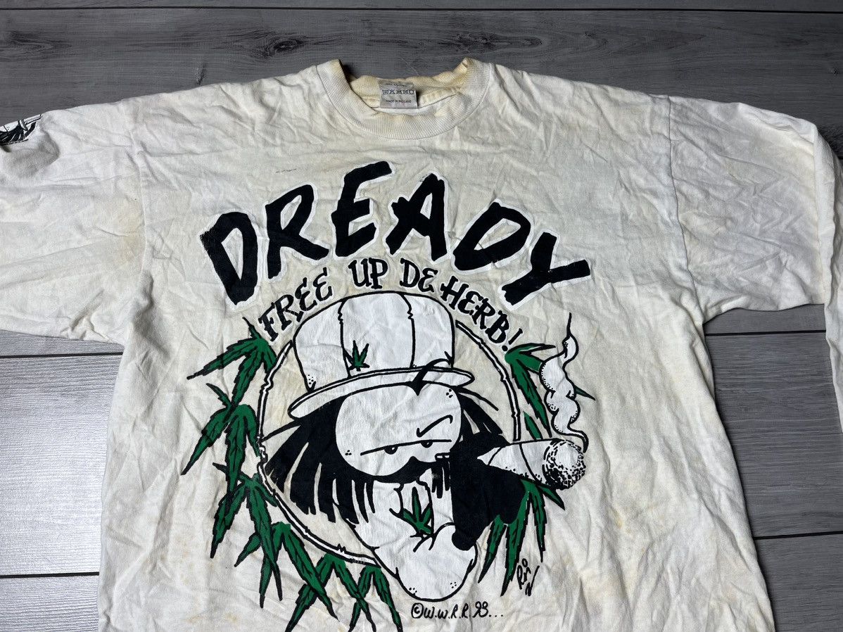 Vintage Vintage dready long sleeve free up de here size Large Size US L / EU 52-54 / 3 - 3 Thumbnail